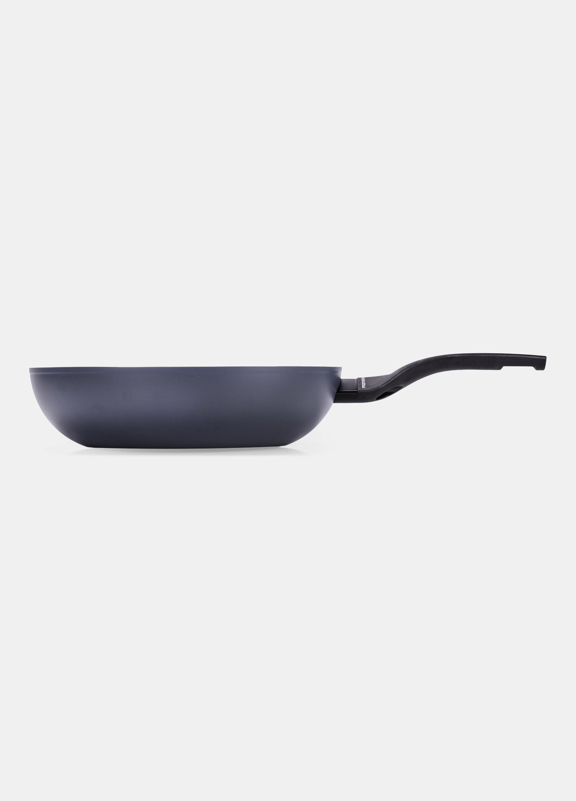 Wok Aria 1 manico 28 cm in alluminio 100% riciclato Made in Italy