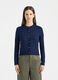 Cardigan girocollo rasato donna_1