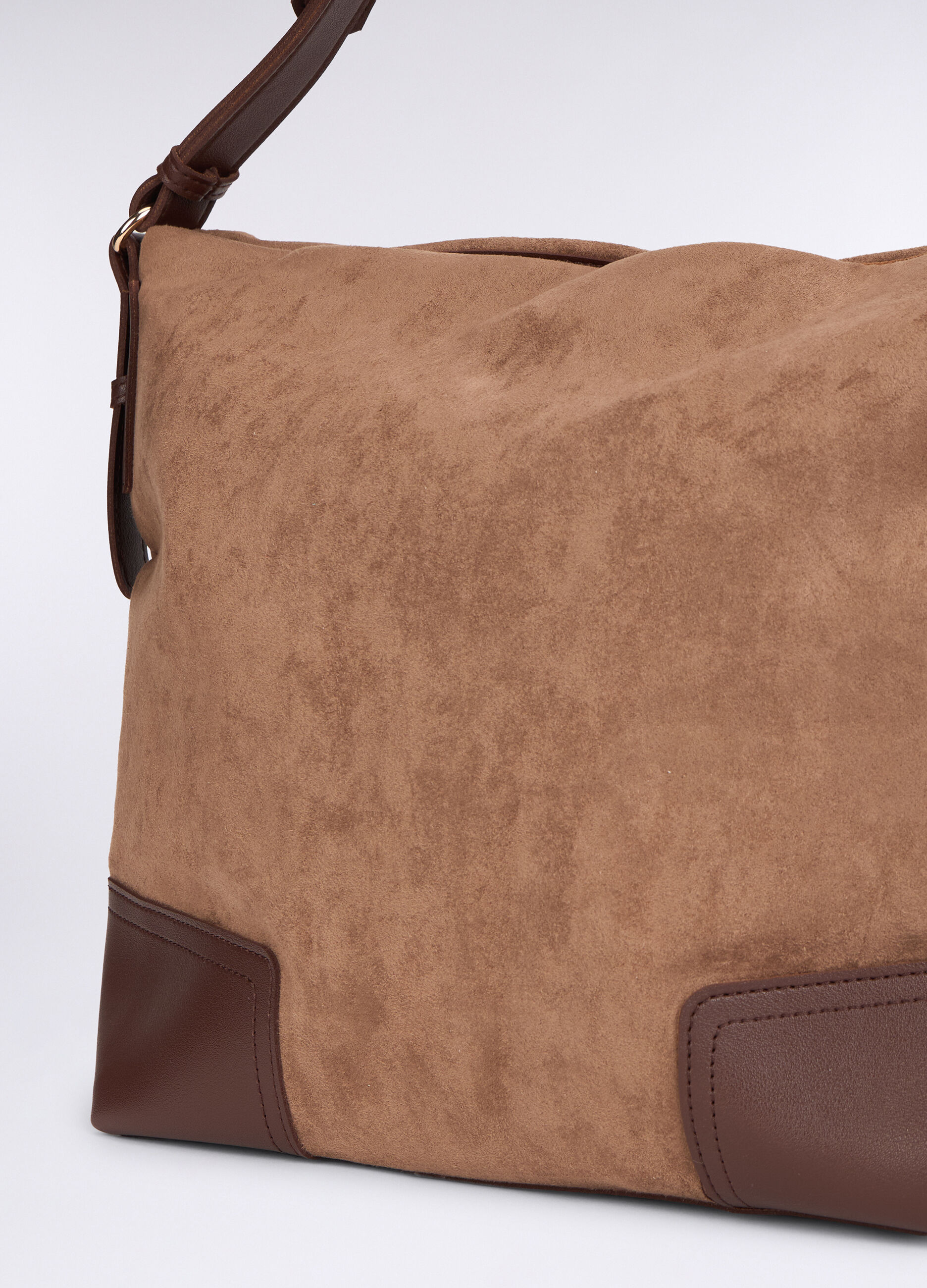 Borsa a tracolla scamosciata donna_1