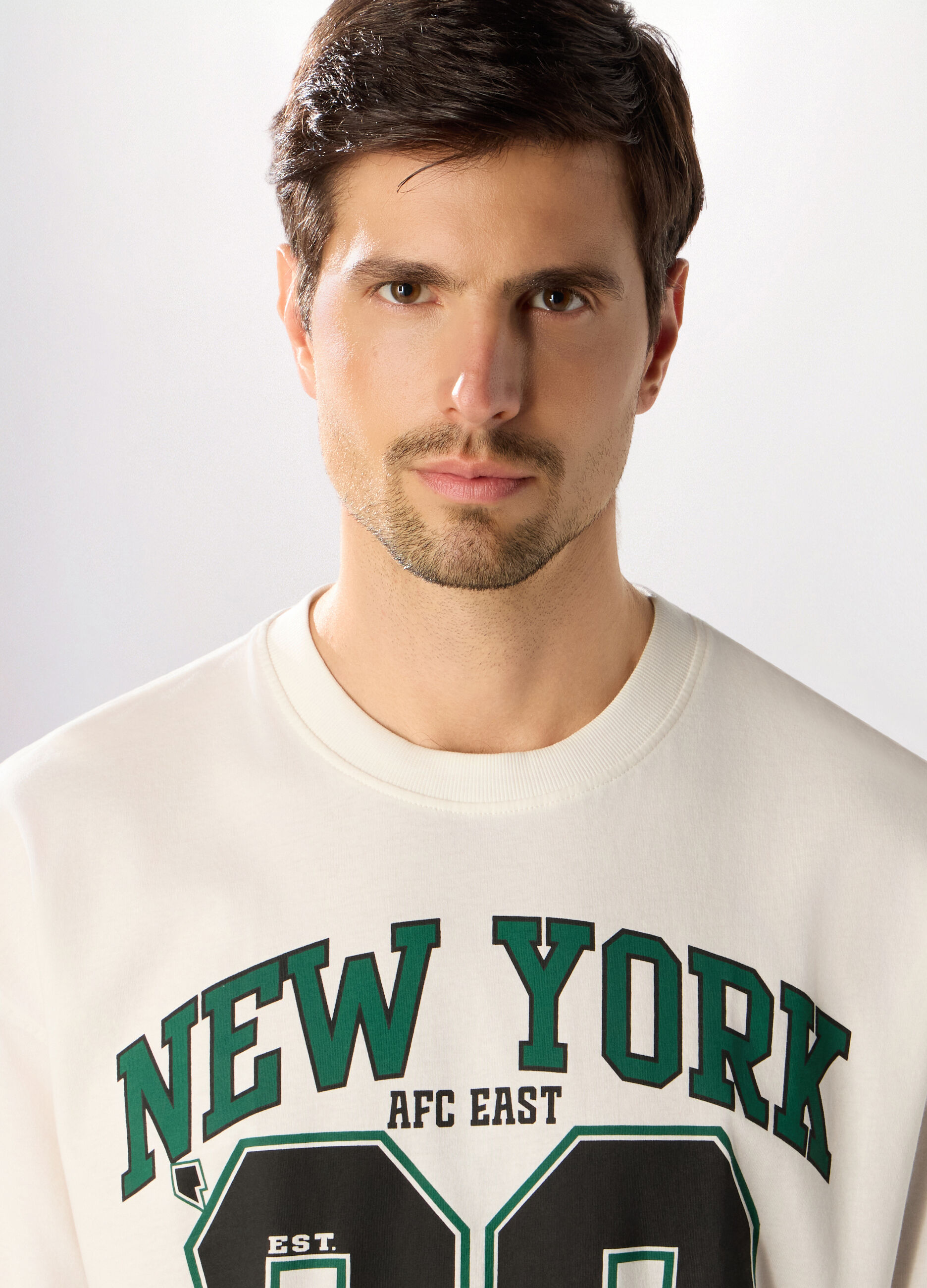 T-shirt girocollo New York Jets uomo_2