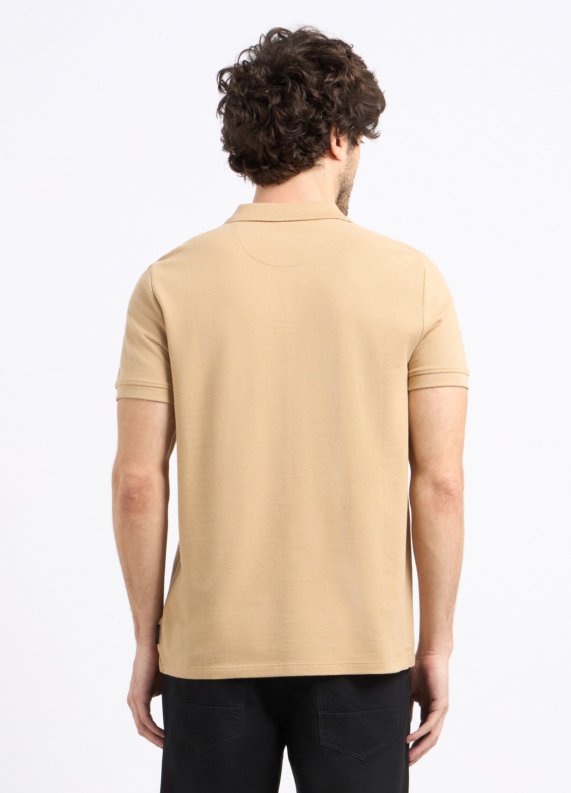 Polo in cotone piquet uomo_1