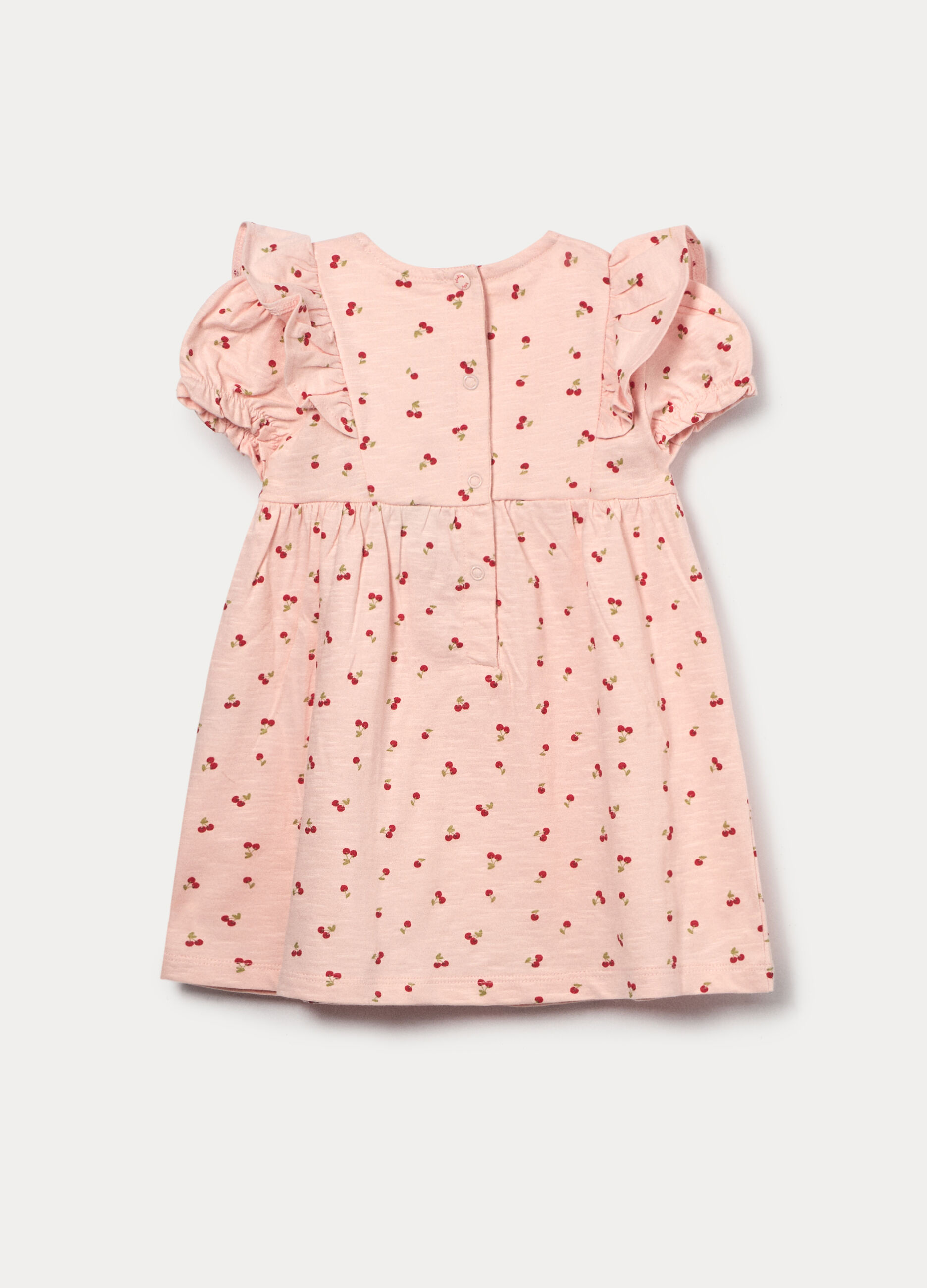 Vestito in jersey di puro cotone neonata_1