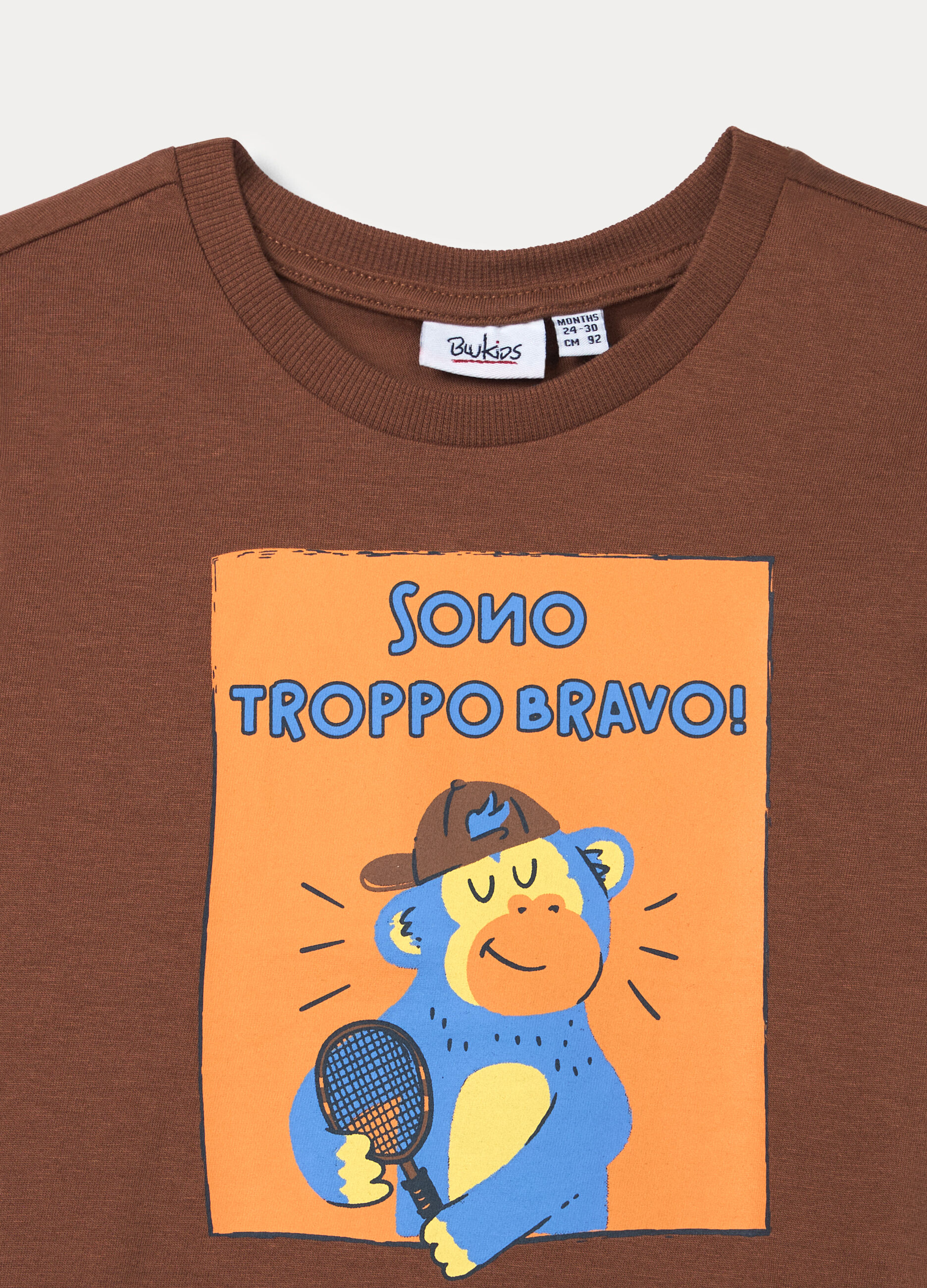 Jogging set in jersey di puro cotone bimbo_2