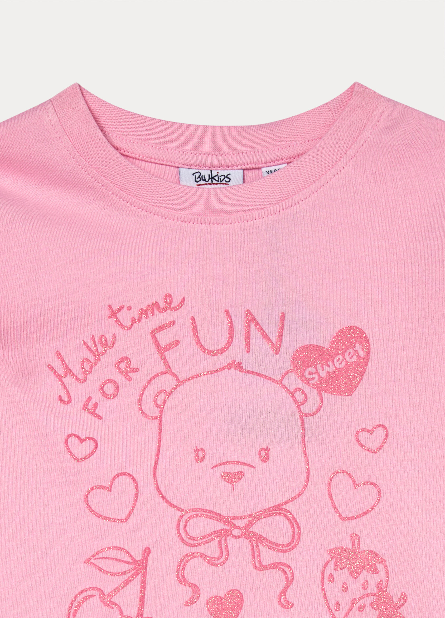 T-shirt in jersey di puro cotone bambina_2