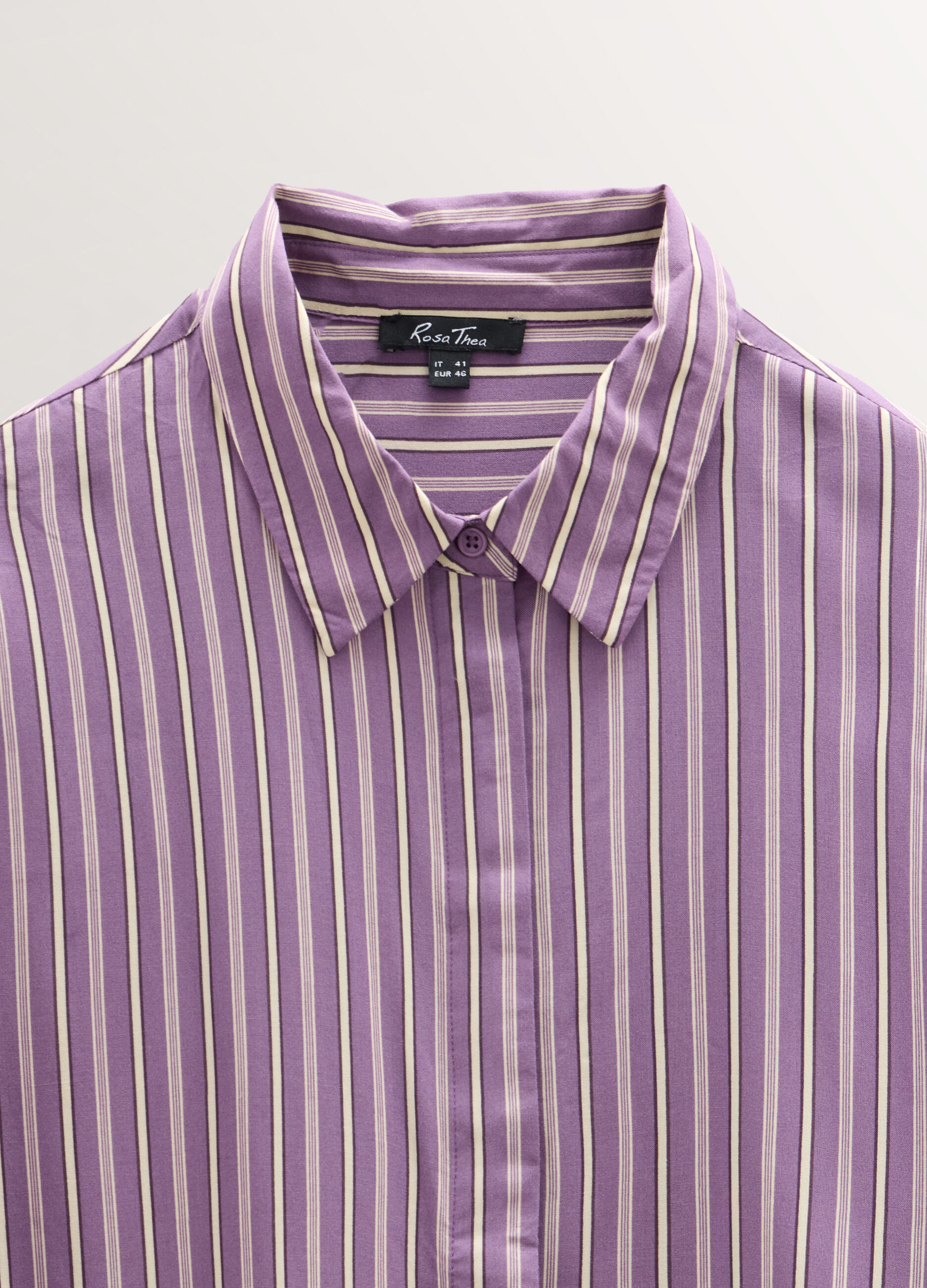 Camicia Fit Regular con collo alla francese in pura viscosa donna curvy_2