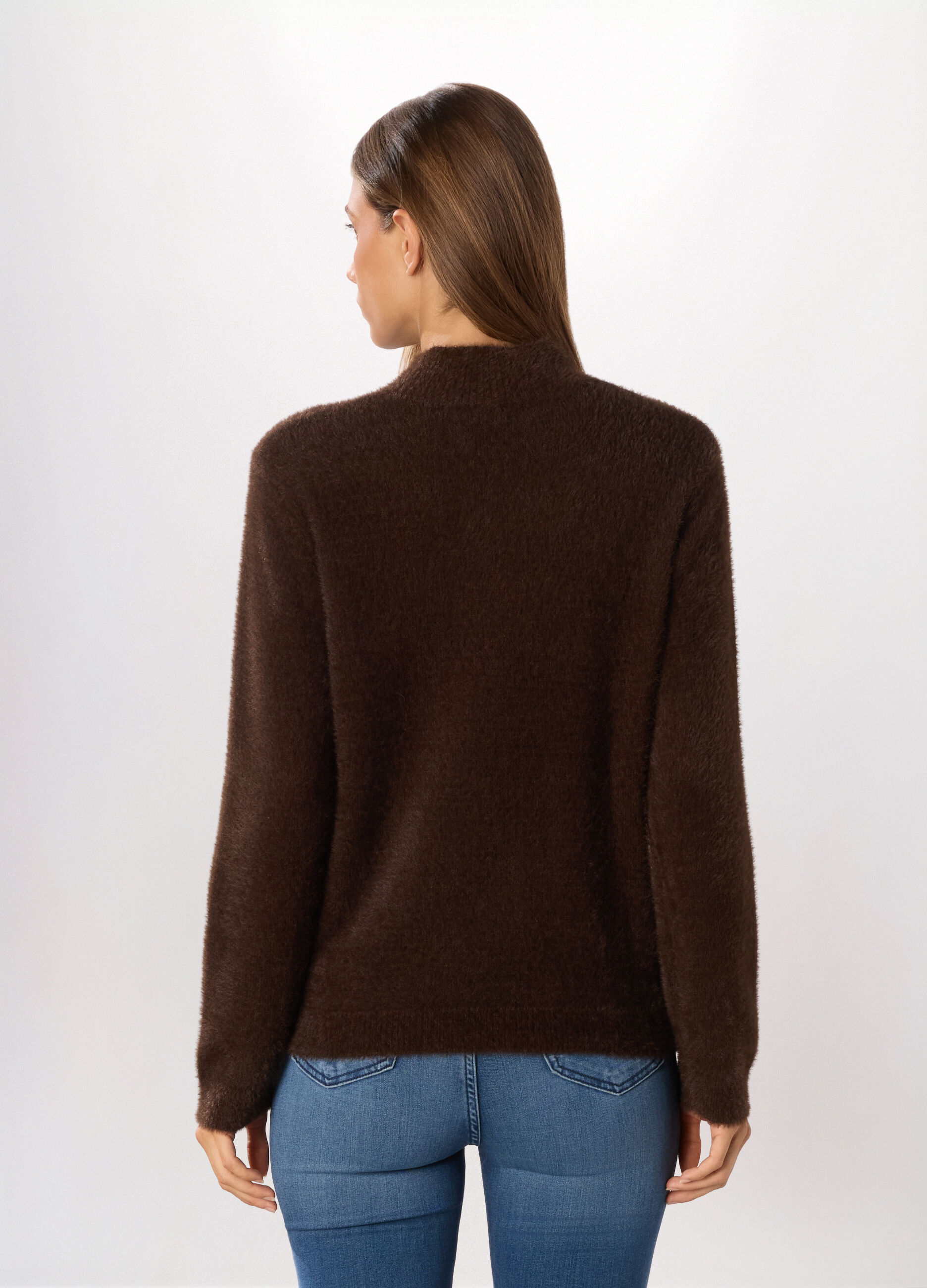 Pullover fluffy donna_1