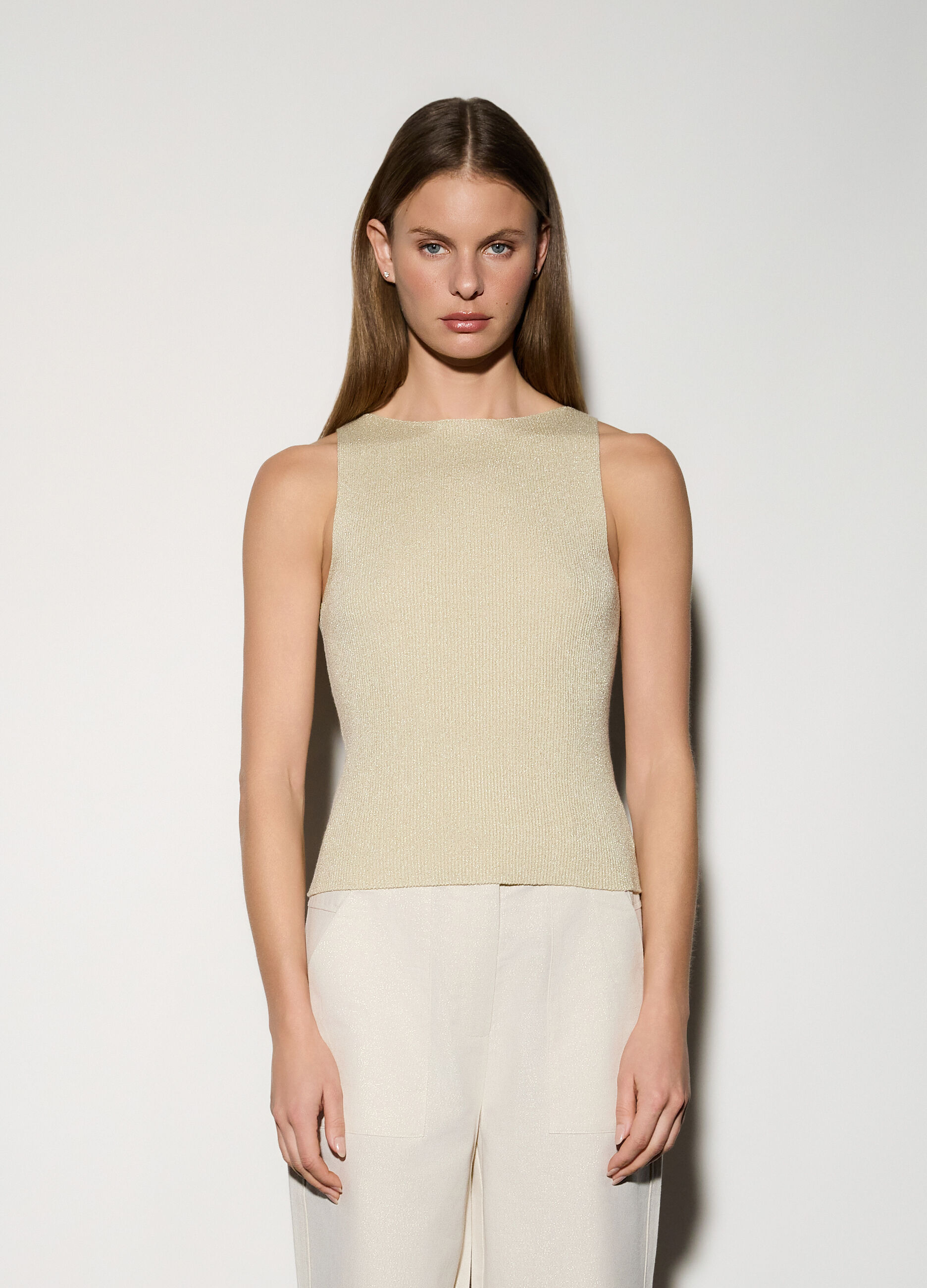 Canotta in costina donna_1