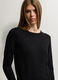 Maglia girocollo rasata donna_2