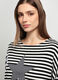 T-shirt a righe donna _2