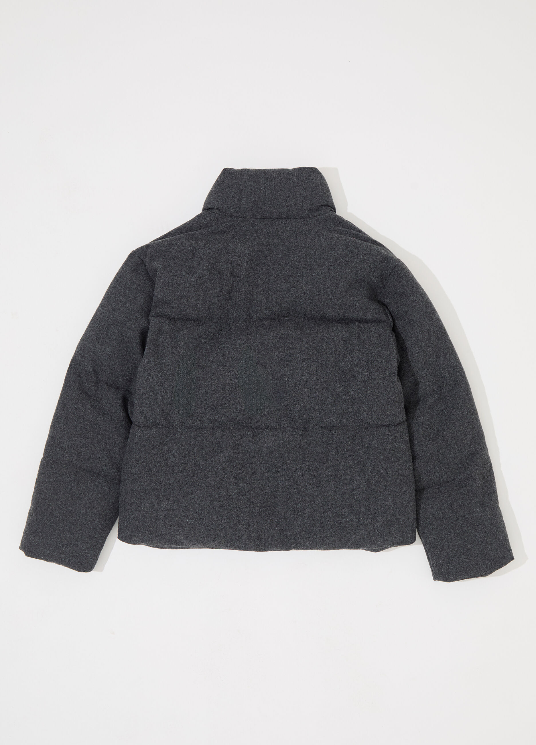 Giubbino imbottito a collo alto donna_5