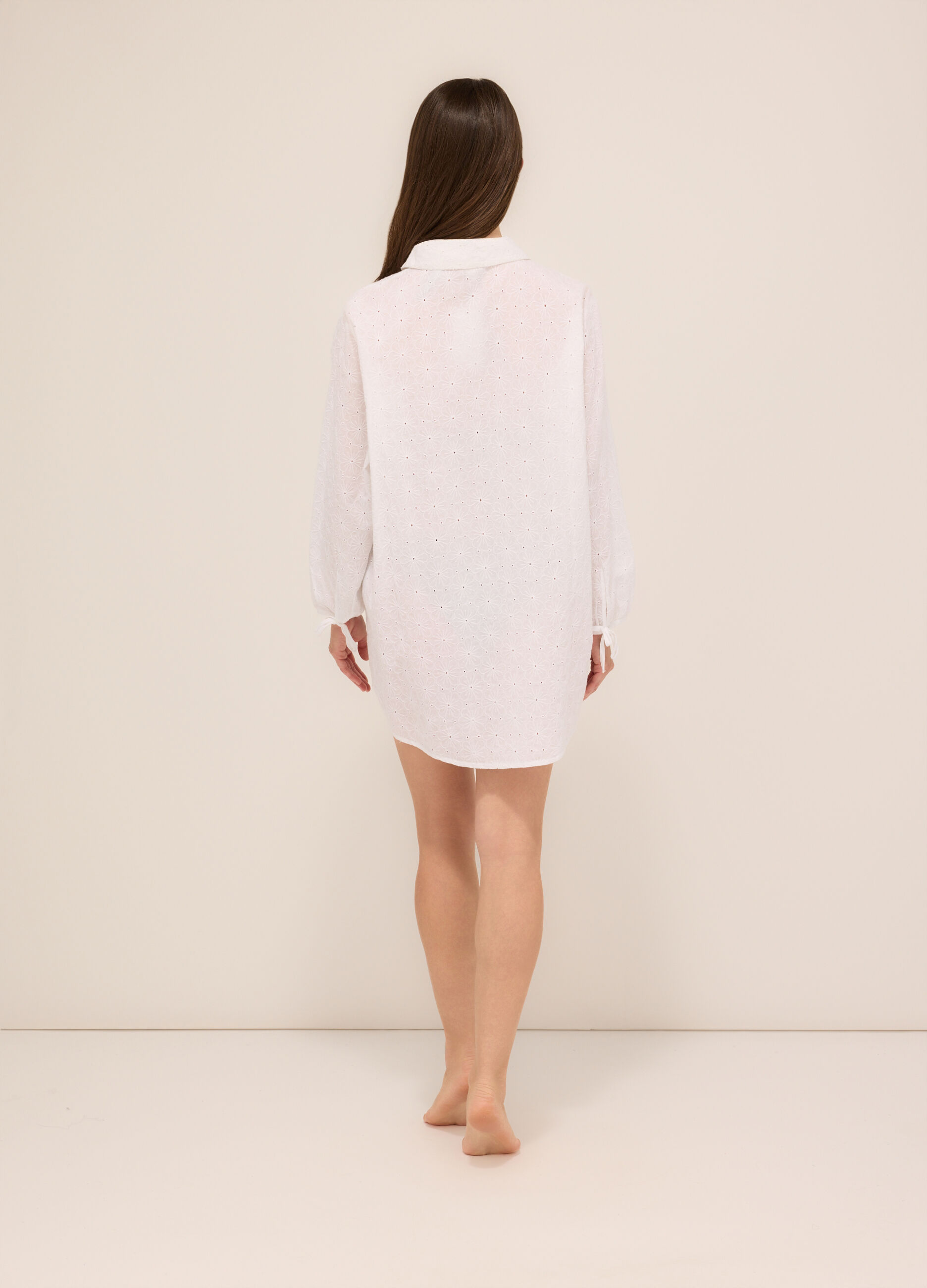 Copricostume in puro cotone sangallo donna_1