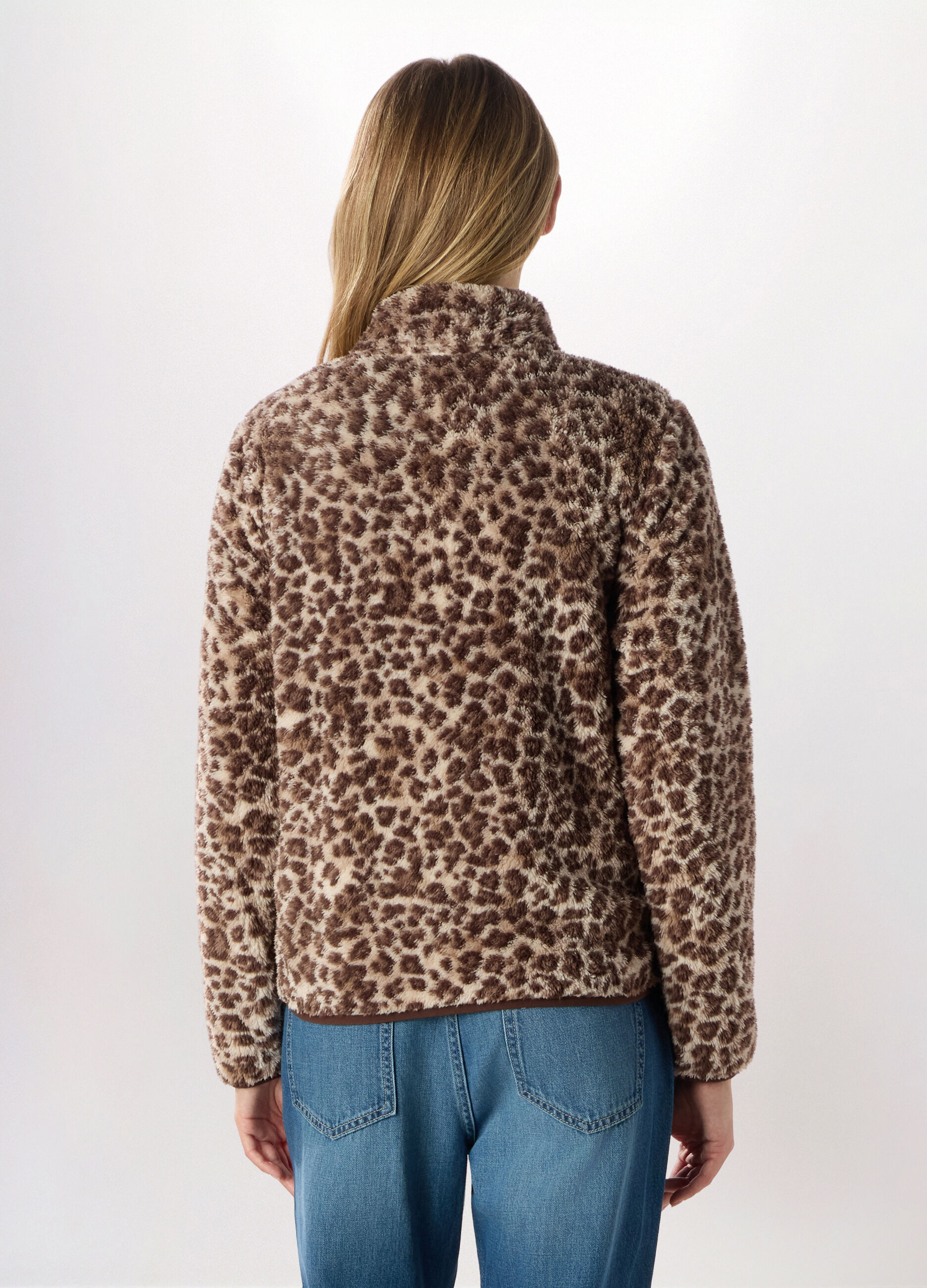 Felpa in coral fleece donna_1