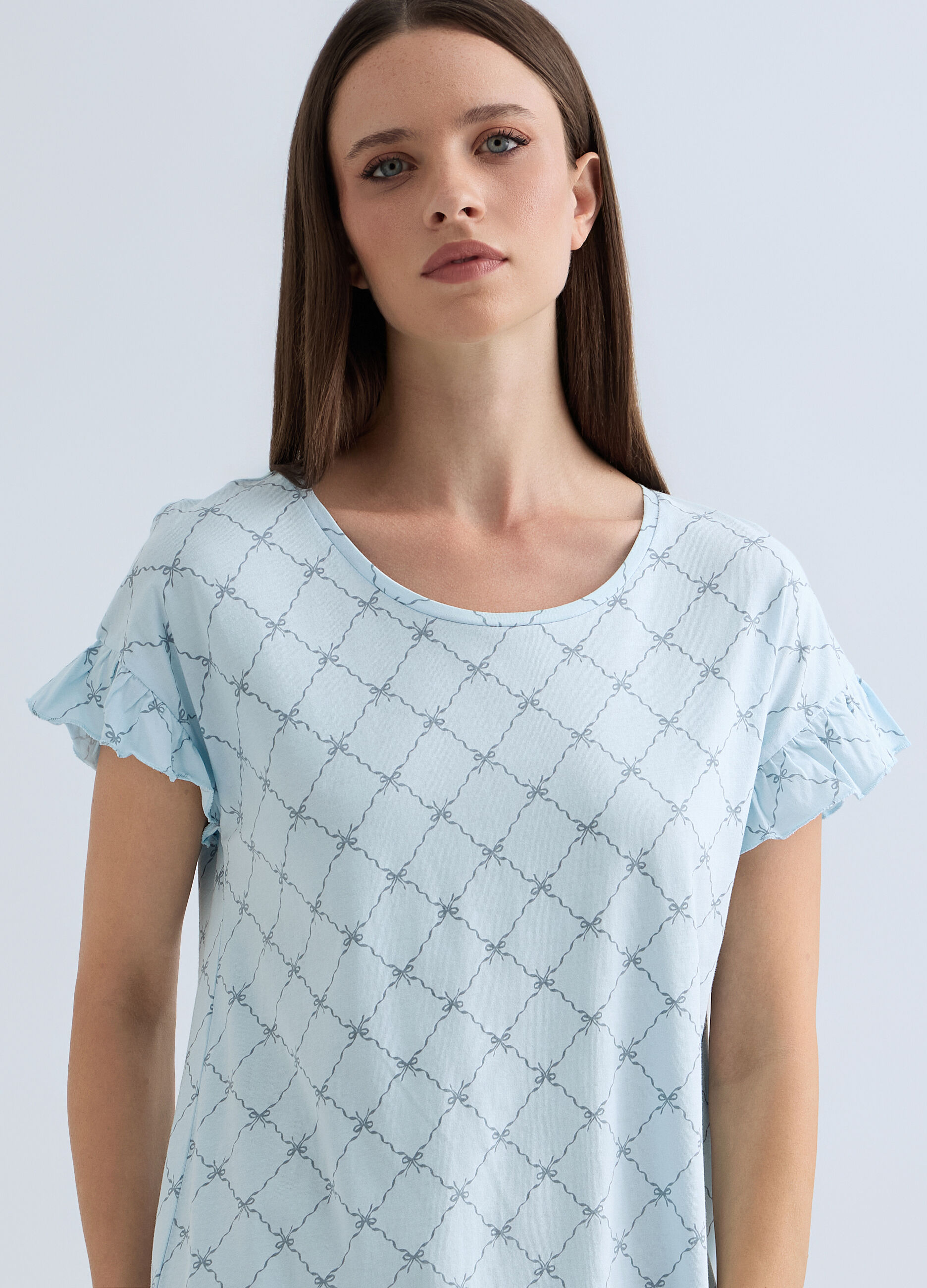 Camicia da notte corta donna _2