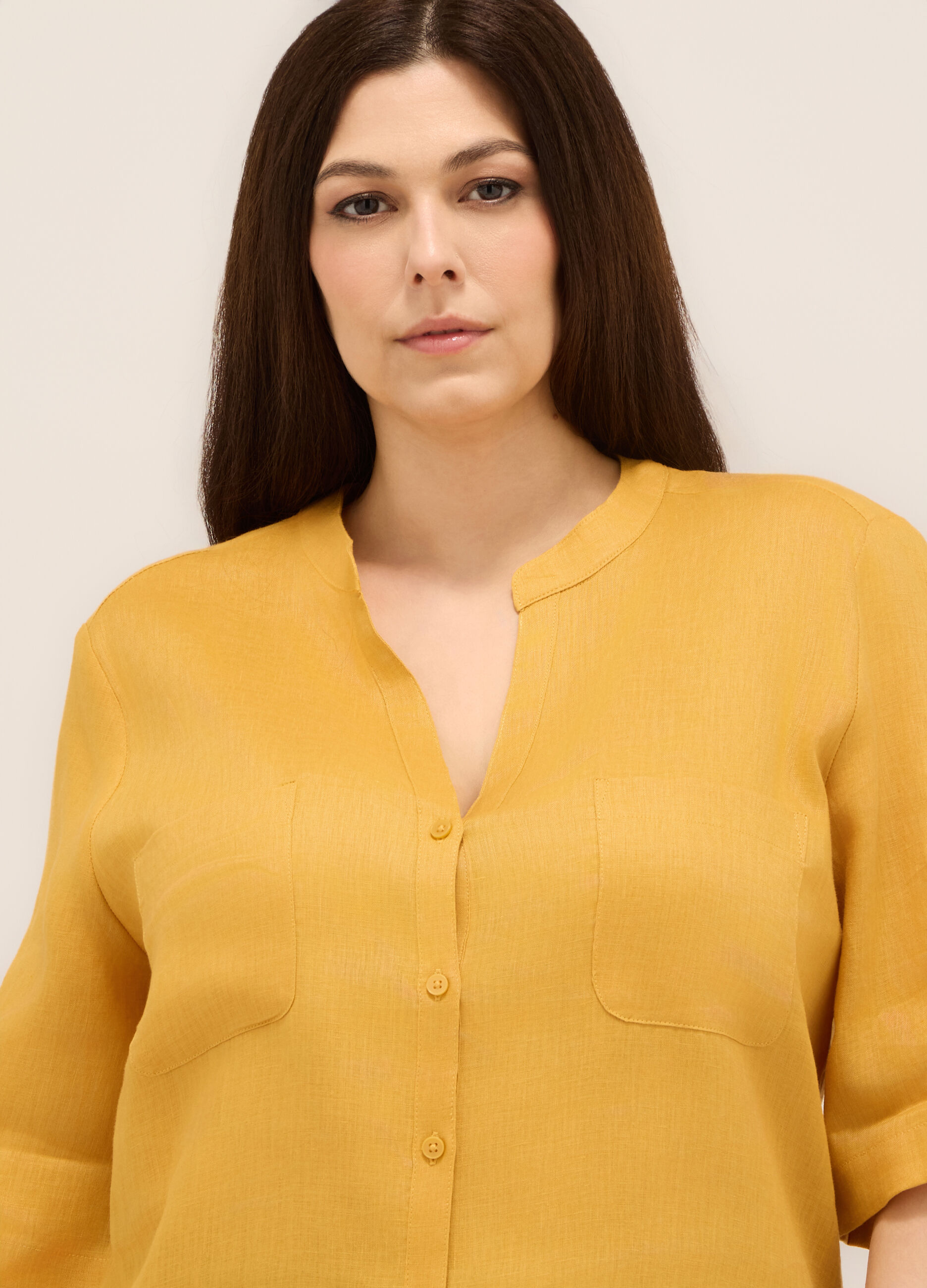 Camicia puro lino donna curvy_2