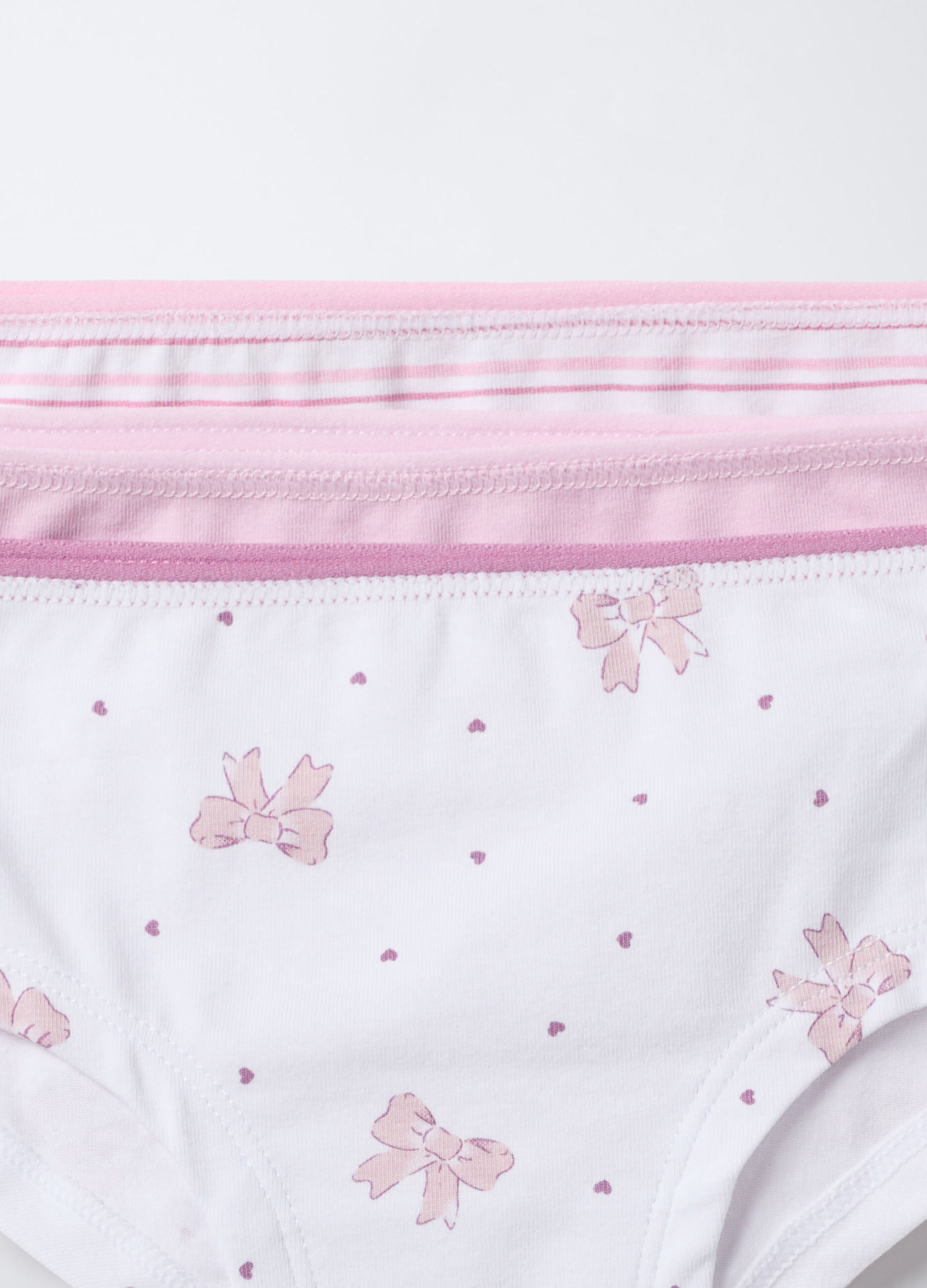 Pack 3 culotte in jersey di cotone stretch bambina_3