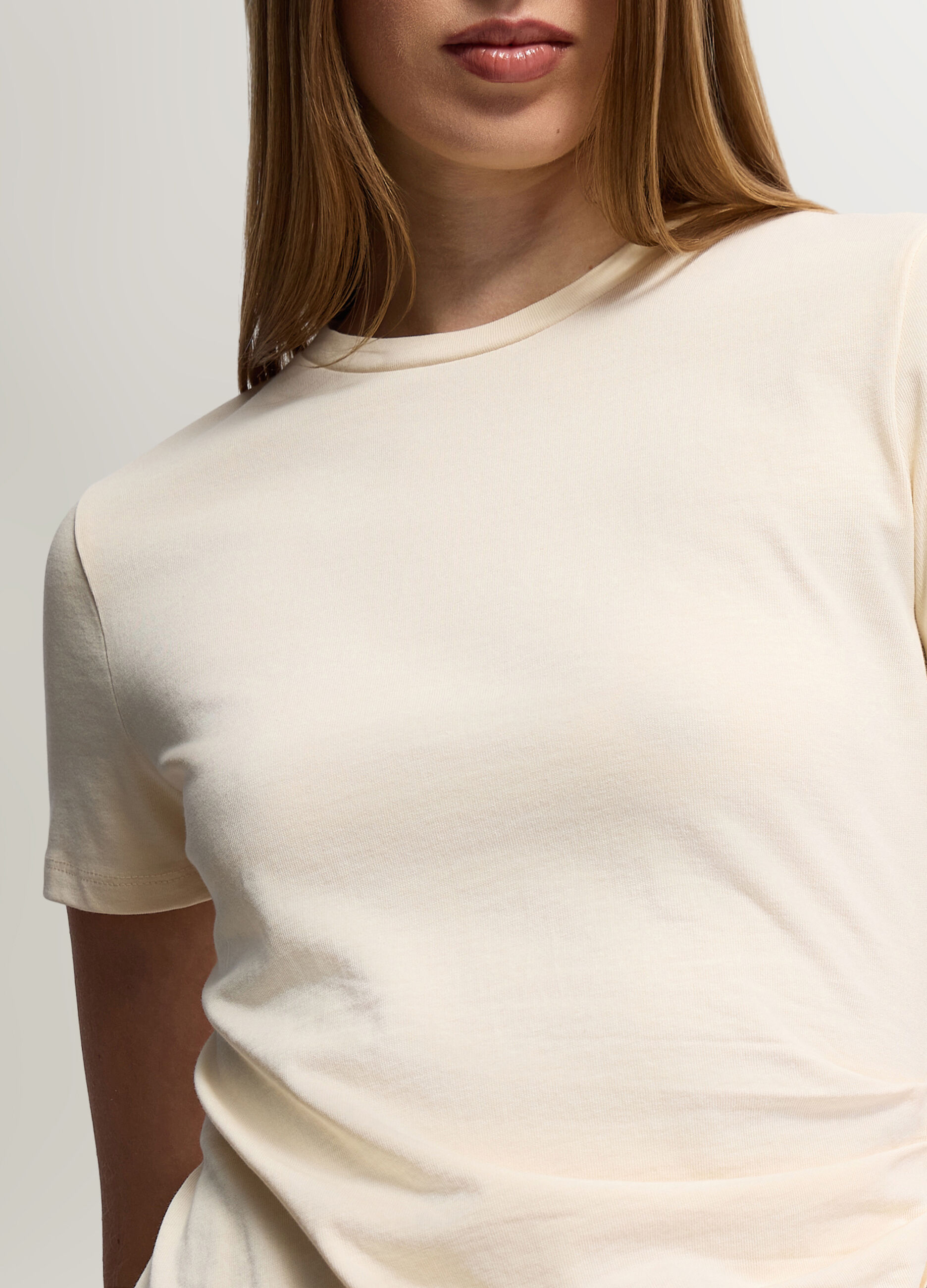 T-shirt girocollo donna_2