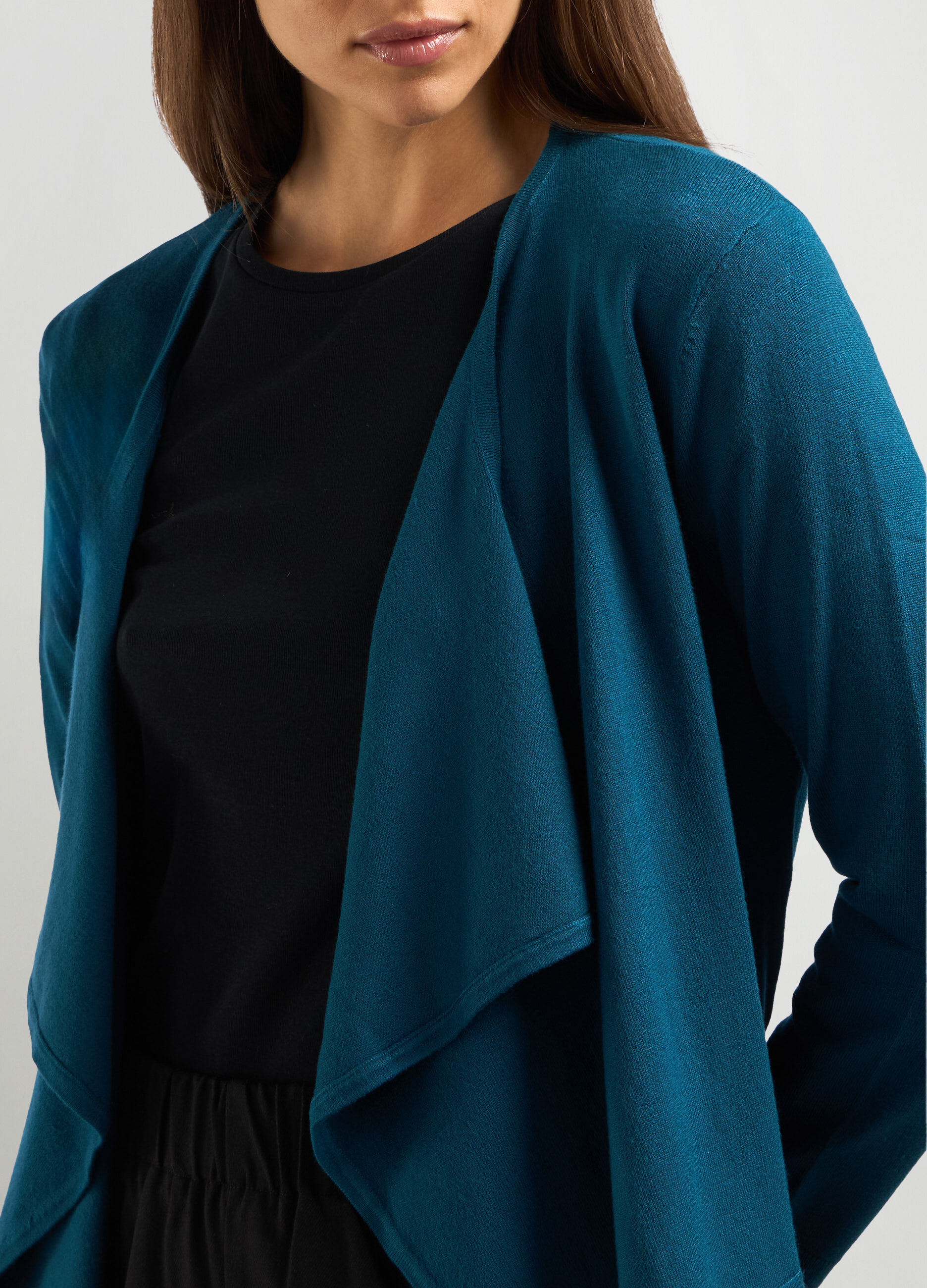 Cardigan coprispalle in misto viscosa donna_2