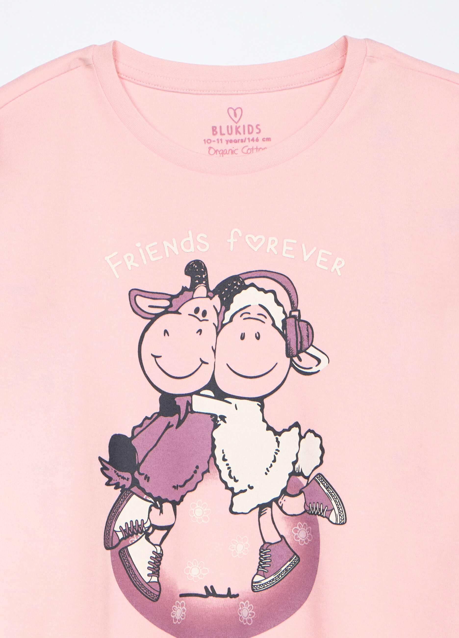 Set pigiama in interlock di puro cotone ragazza_2