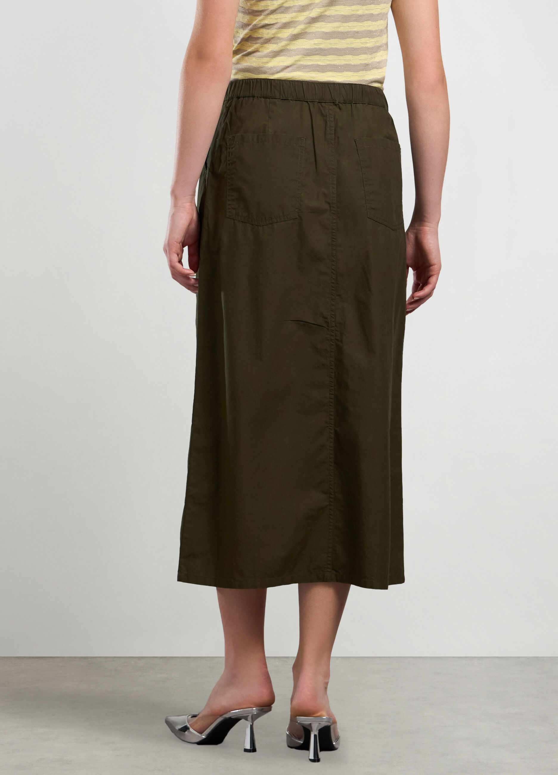 Gonna lunga in cotone donna