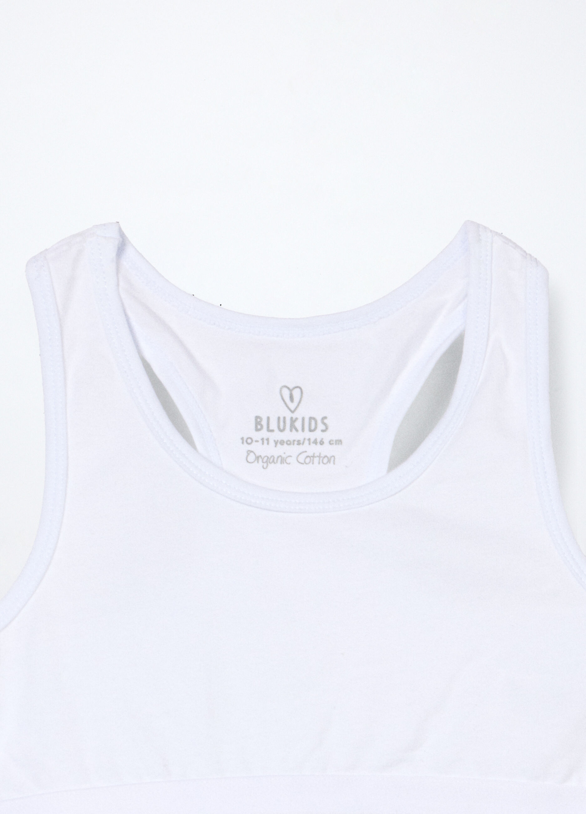 Pack 2 top in jersey di cotone stretch ragazza_2