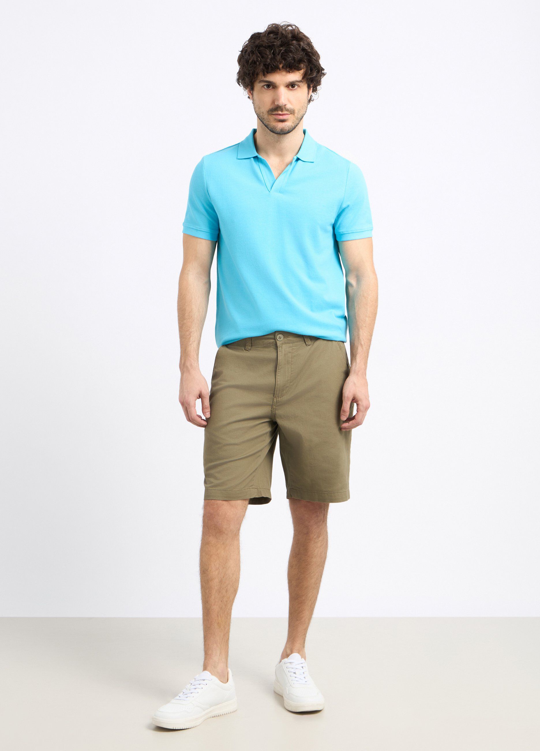 Shorts in puro cotone uomo_0