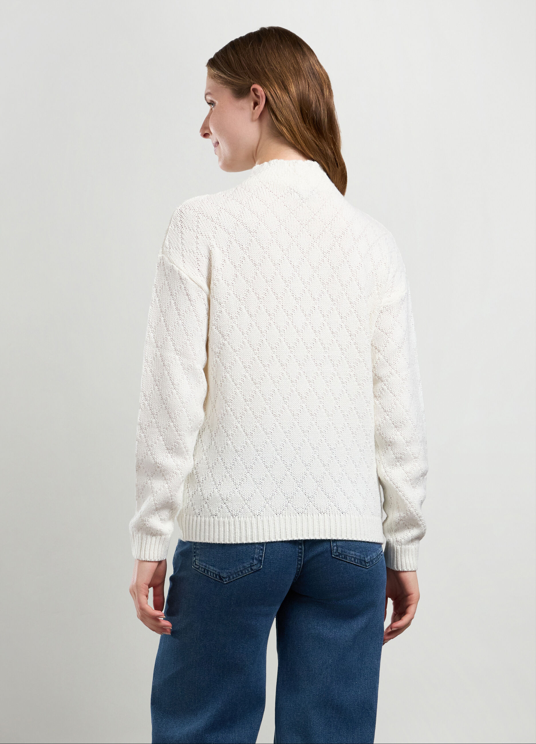 Pullover jacquard donna_1