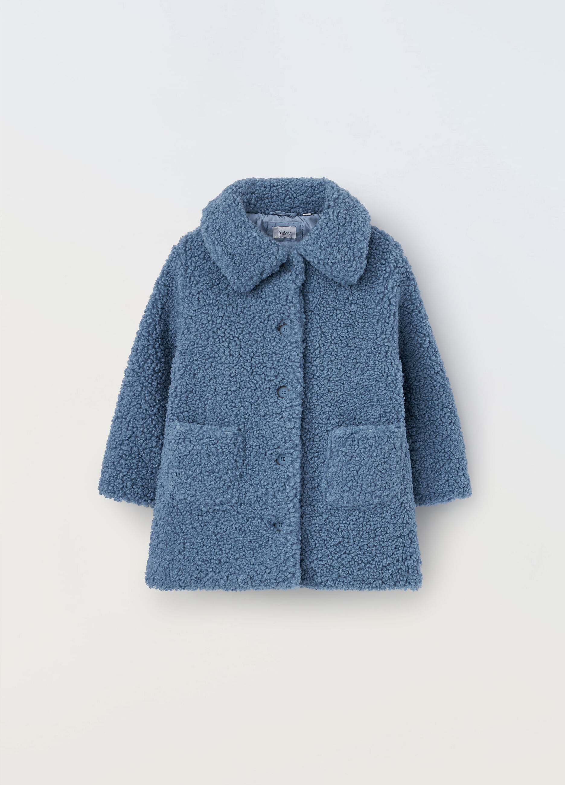 Cappotto in sherpa imbottito bambina_0