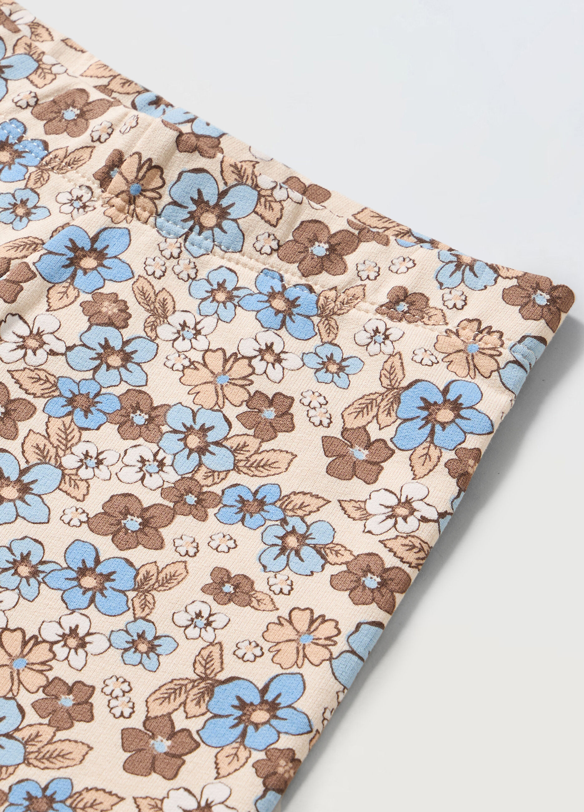 Leggings in cotone stretch bambina_1