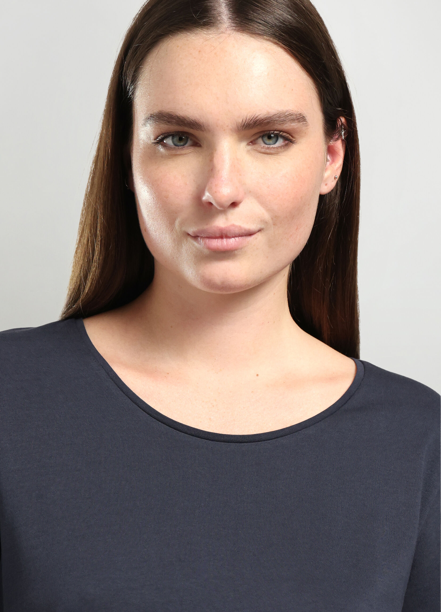 T-shirt in jersey di puro cotone_2