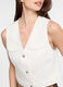 Gilet fit Cropped in cotone donna_2