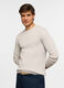 Maglione girocollo a mezza costa inglese uomo_0