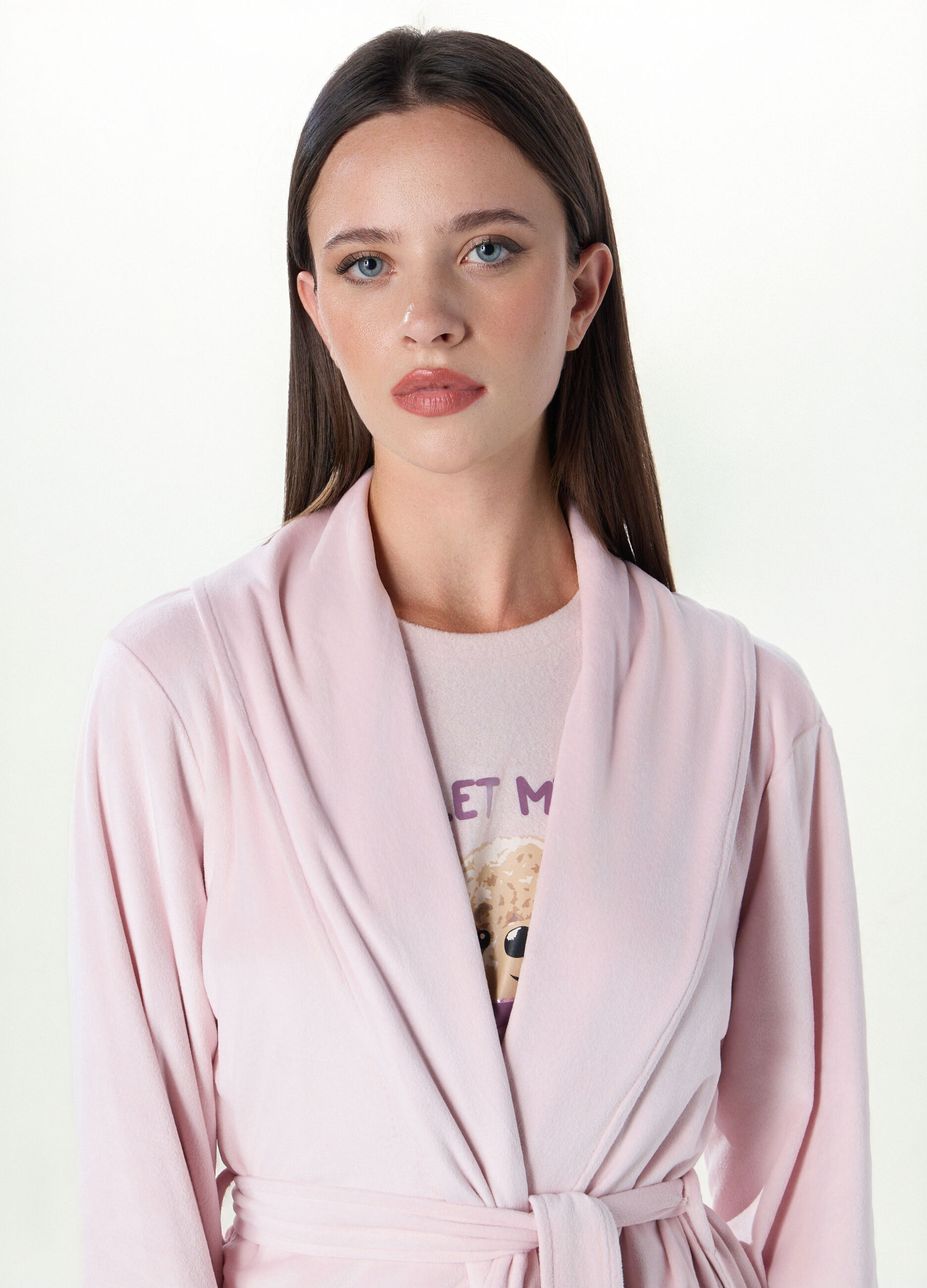 Vestaglia in coral fleece donna_2