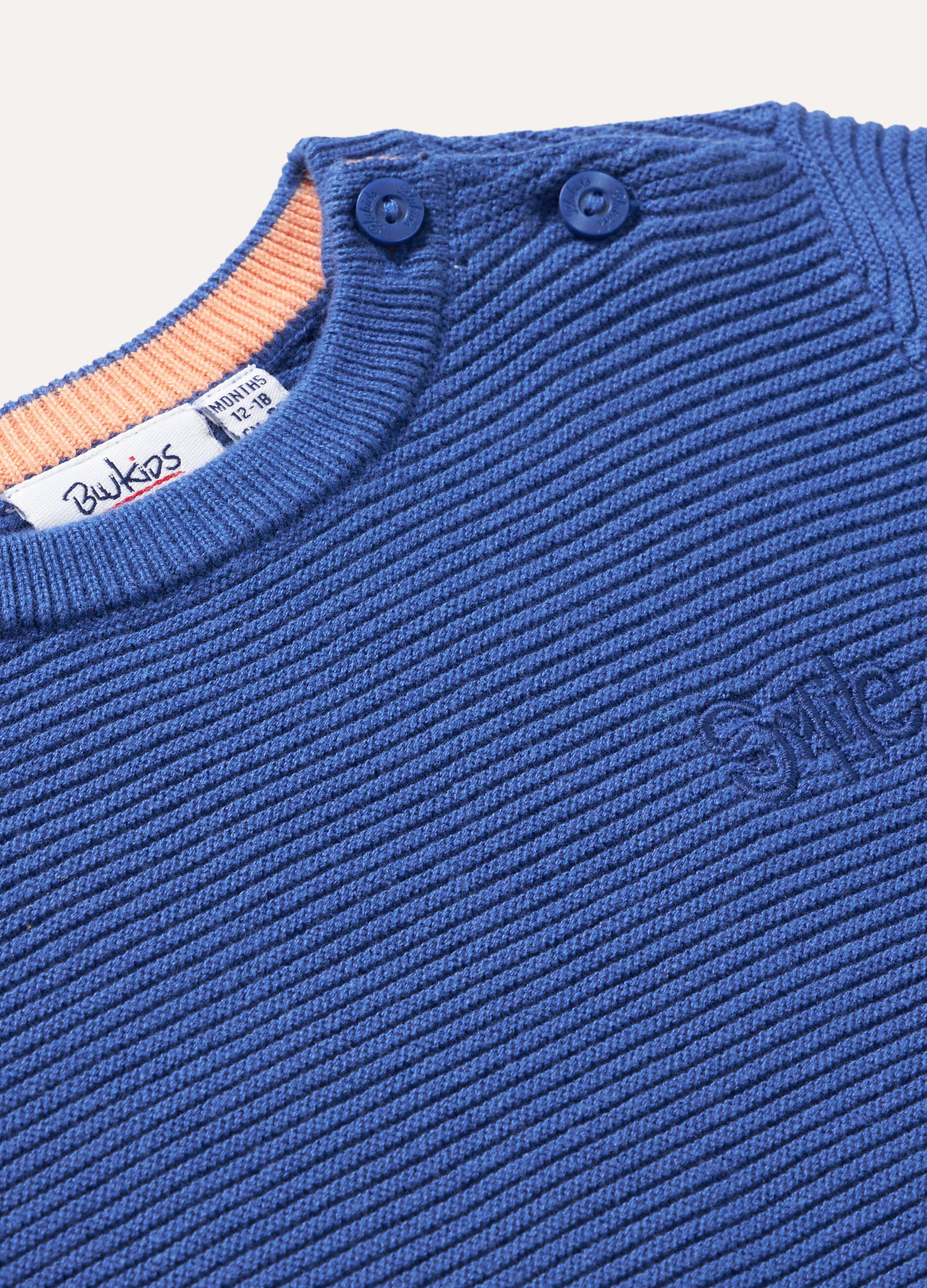 Tricot in costina di puro cotone neonato_1