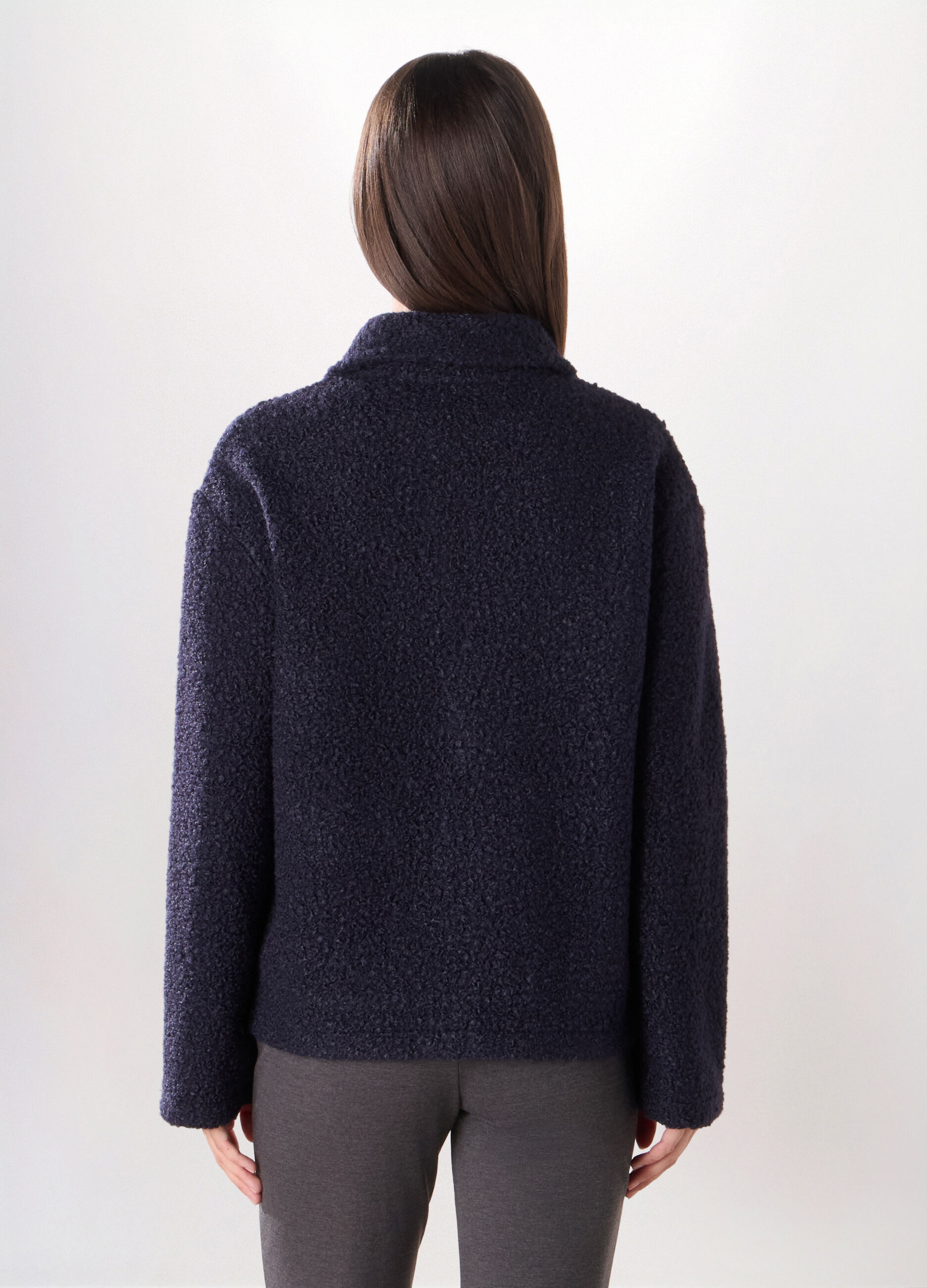 Cappotto bouclé donna_1