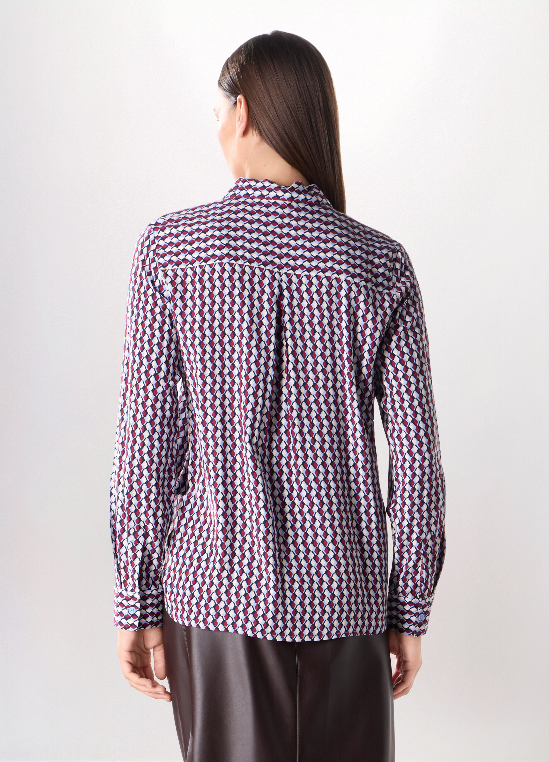Camicia in pura viscosa donna_1