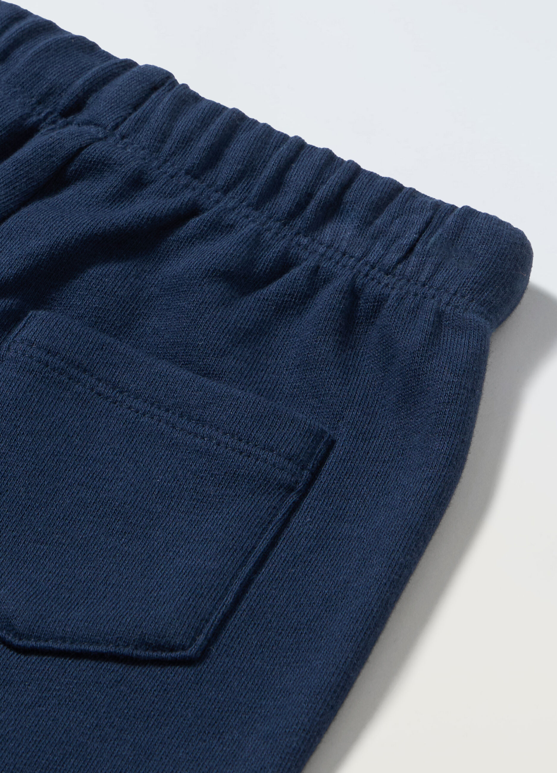 Joggers in french terry di cotone neonato_1