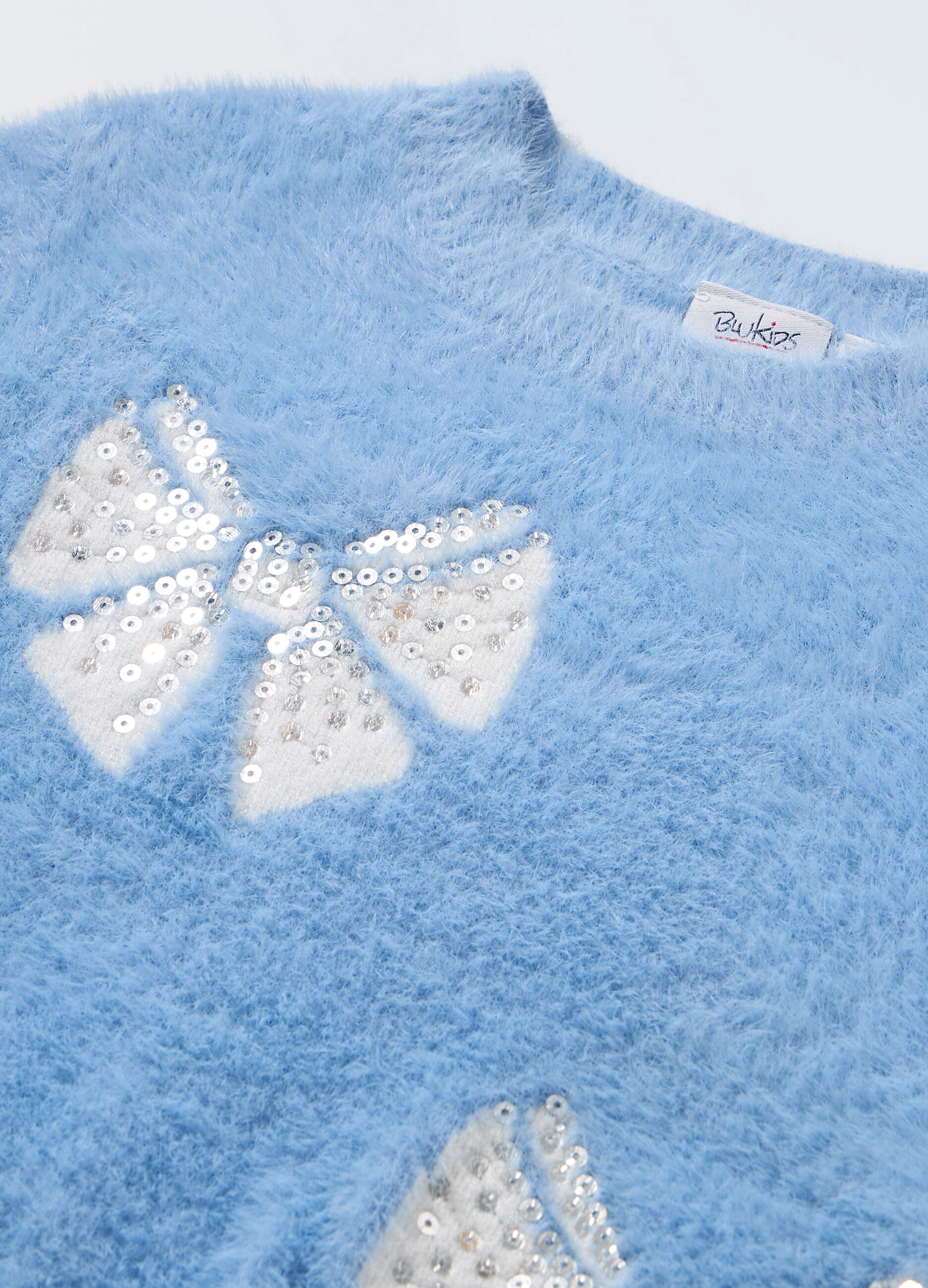 Tricot effetto pelliccia bambina_1