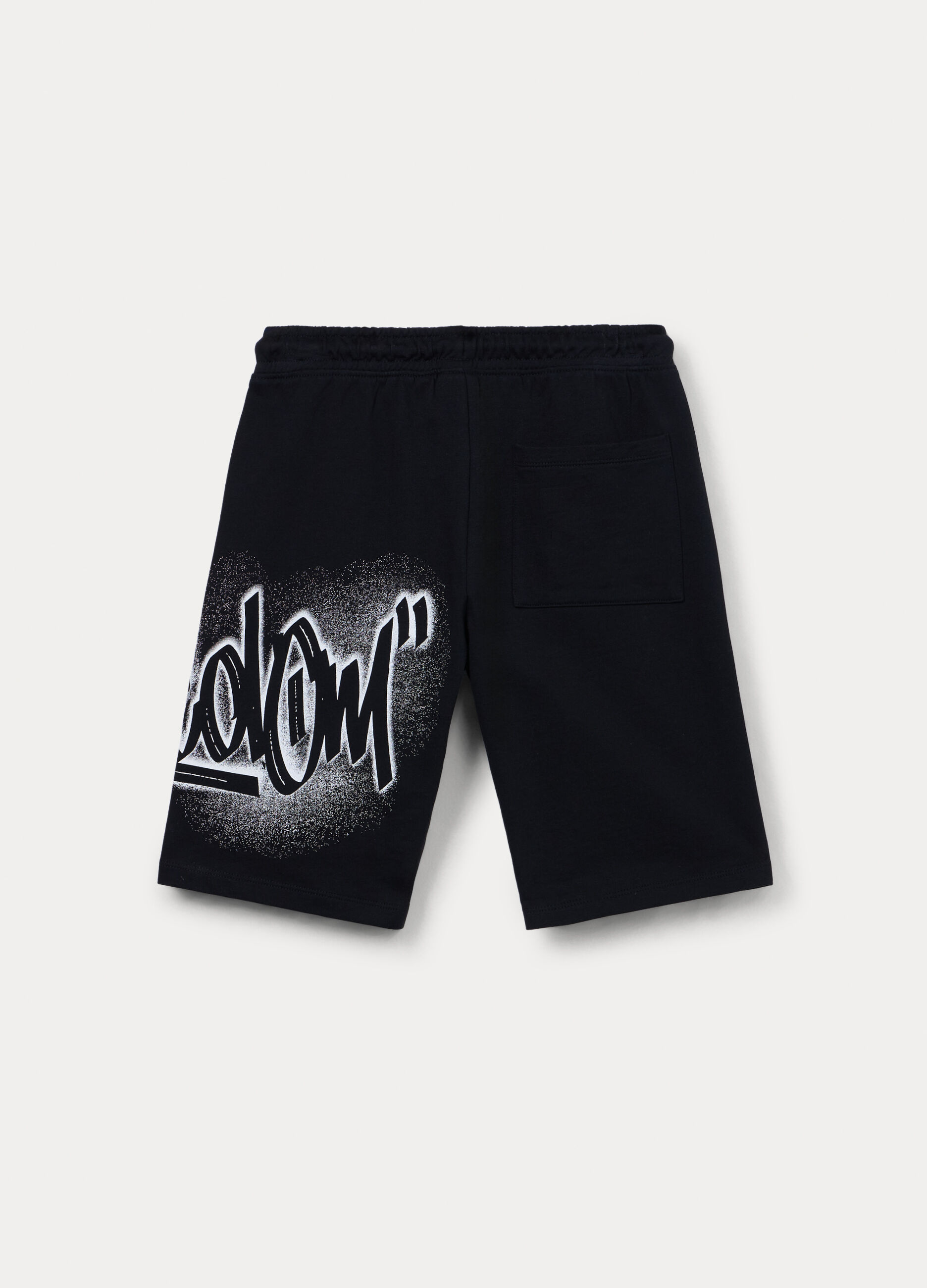 Bermuda in french terry di puro cotone ragazzo_1