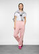 Jogger over fit in french terry stretch donna_0