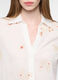 Camicia in puro cotone ricamato con colletto classico donna_2