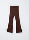Pantaloni misto viscosa in costina Flare Fit bambina_0