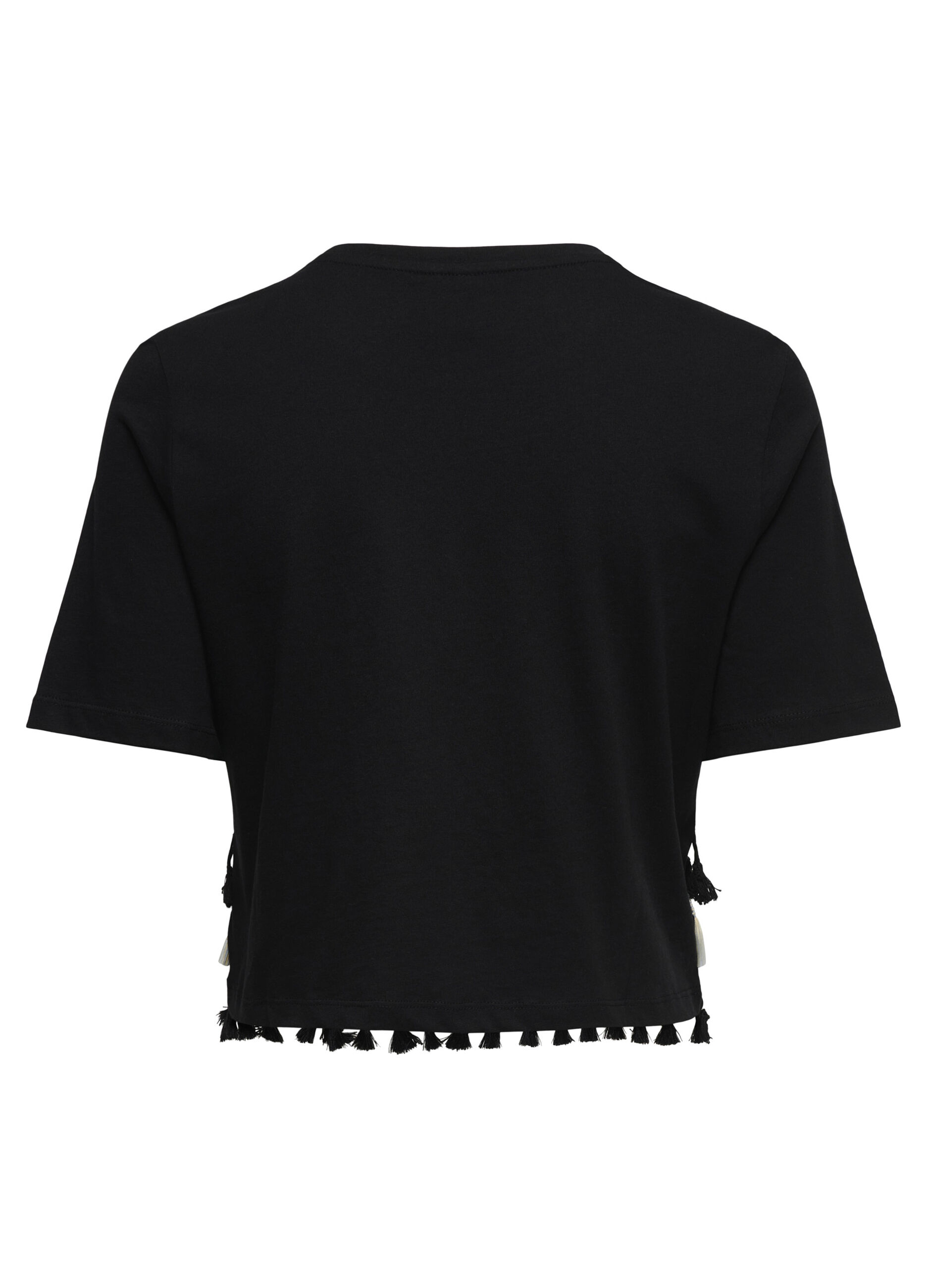 T-shirt con volant_1