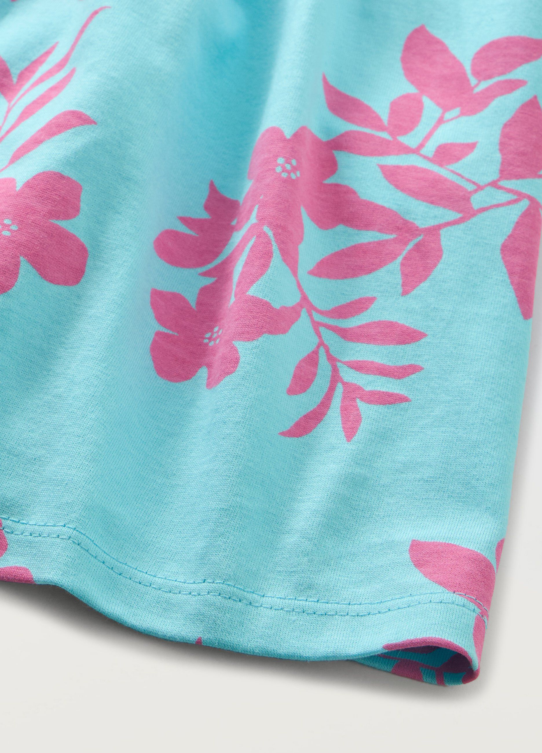 Vestito in puro cotone neonata