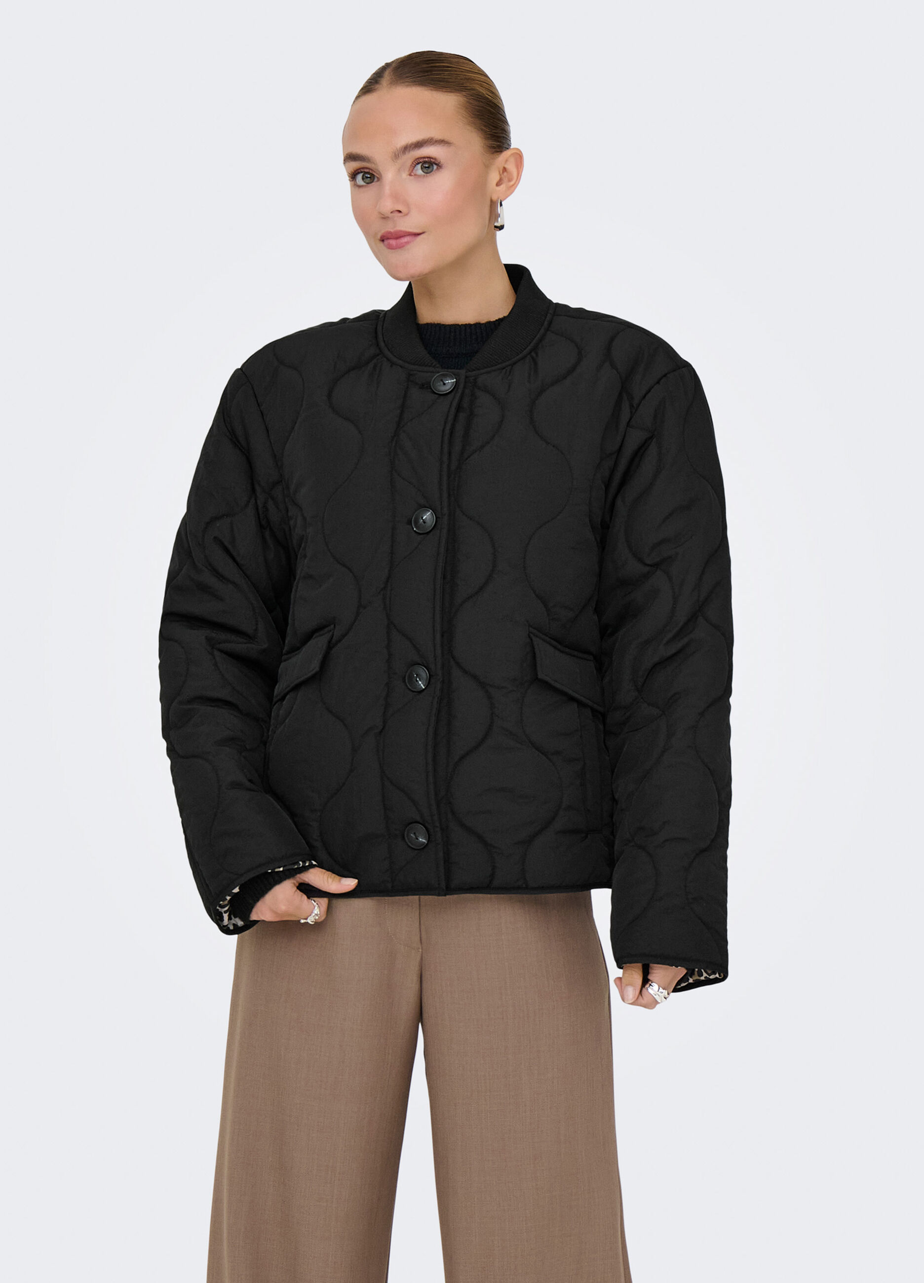 Giubbino imbottito trapuntato donna_0