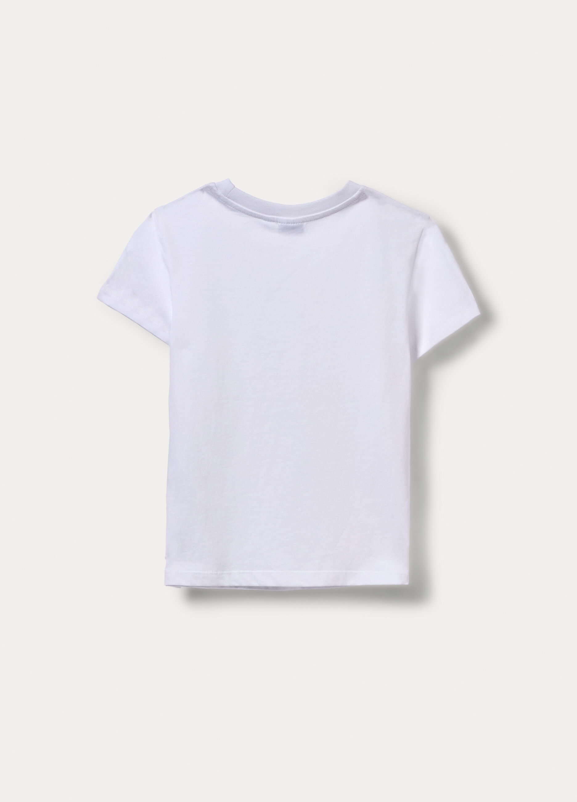 T-shirt girocollo ragazza_1