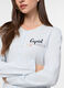 Set pigiama lungo in jersey di puro cotone donna_2