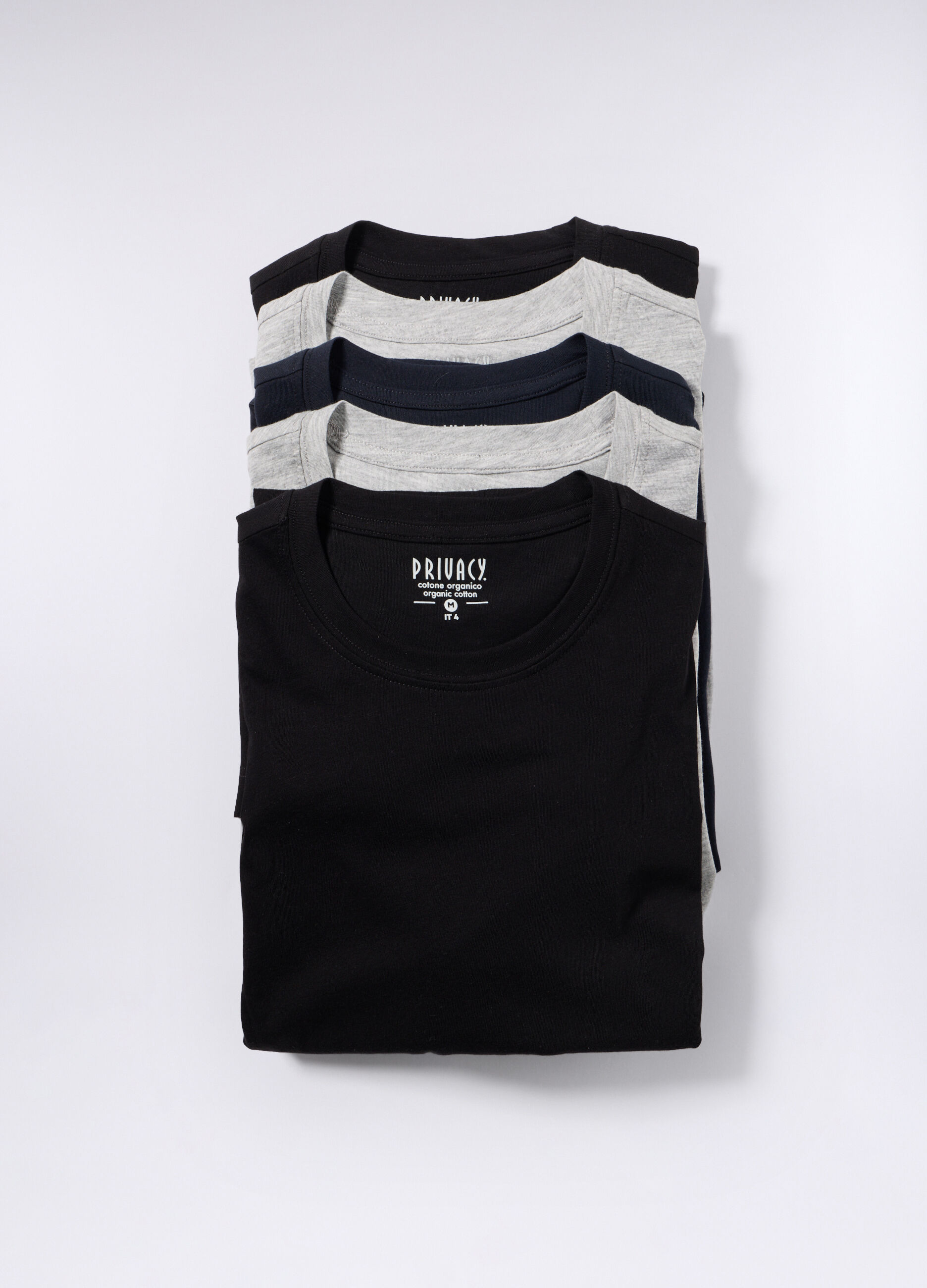 5 pack magliette intime girocollo uomo_0