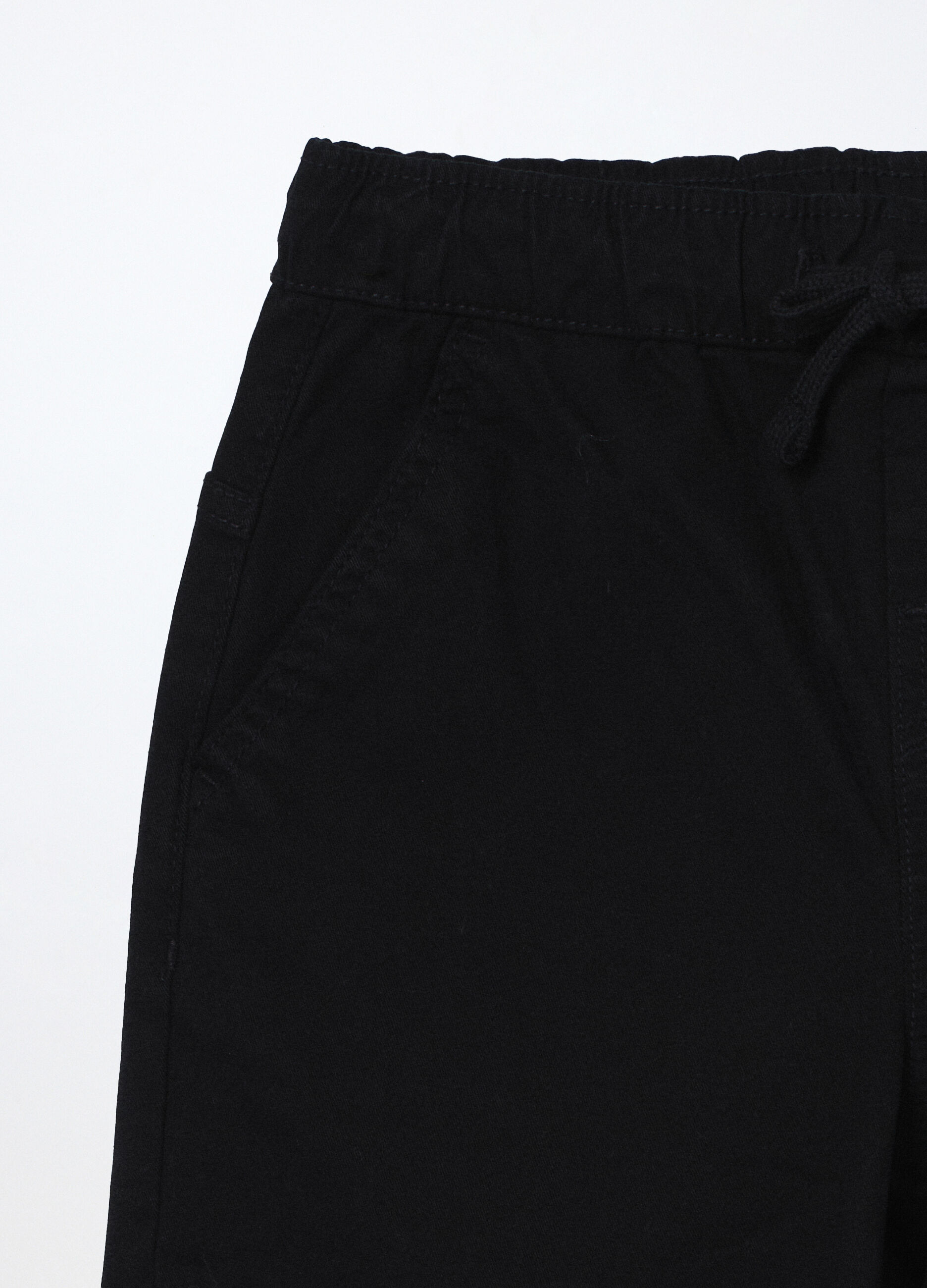 Pantaloni in twill di cotone stretch ragazzo_2