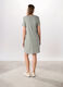 Vestito corto misto cotone a righe donna_1