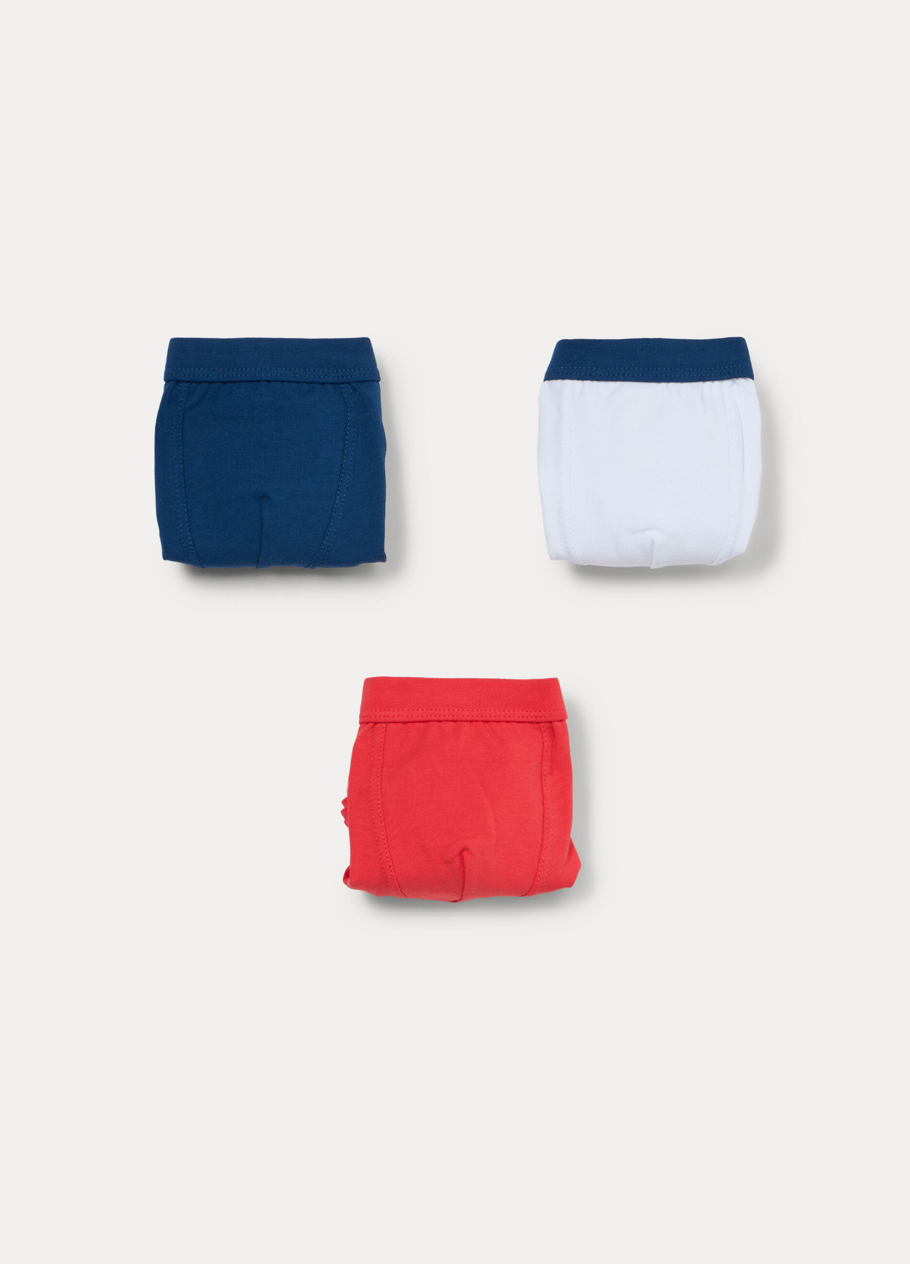 Pack 3 boxer in jersey di cotone stretch bambino _0